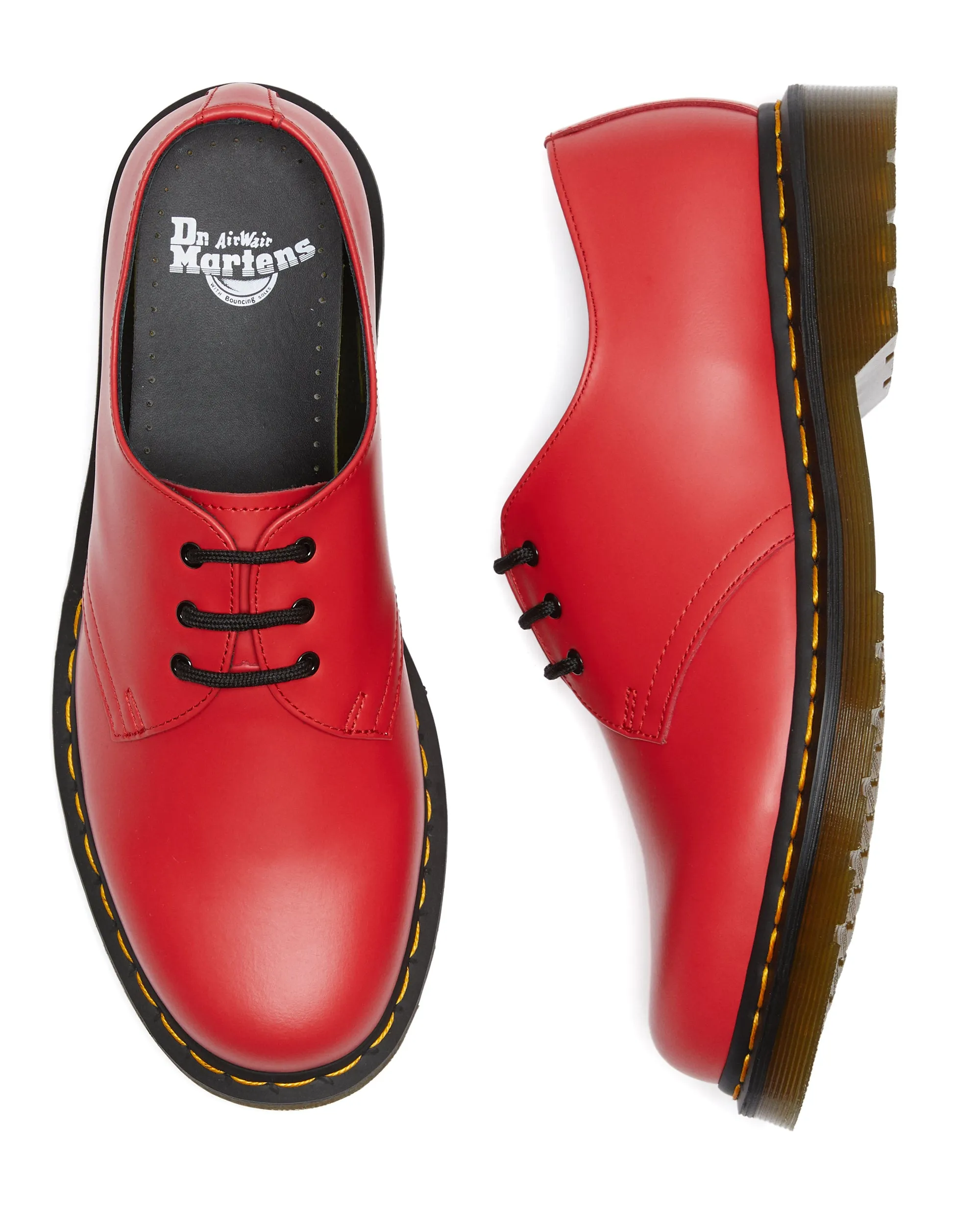 1461 SATCHEL RED OXFORD SHOE