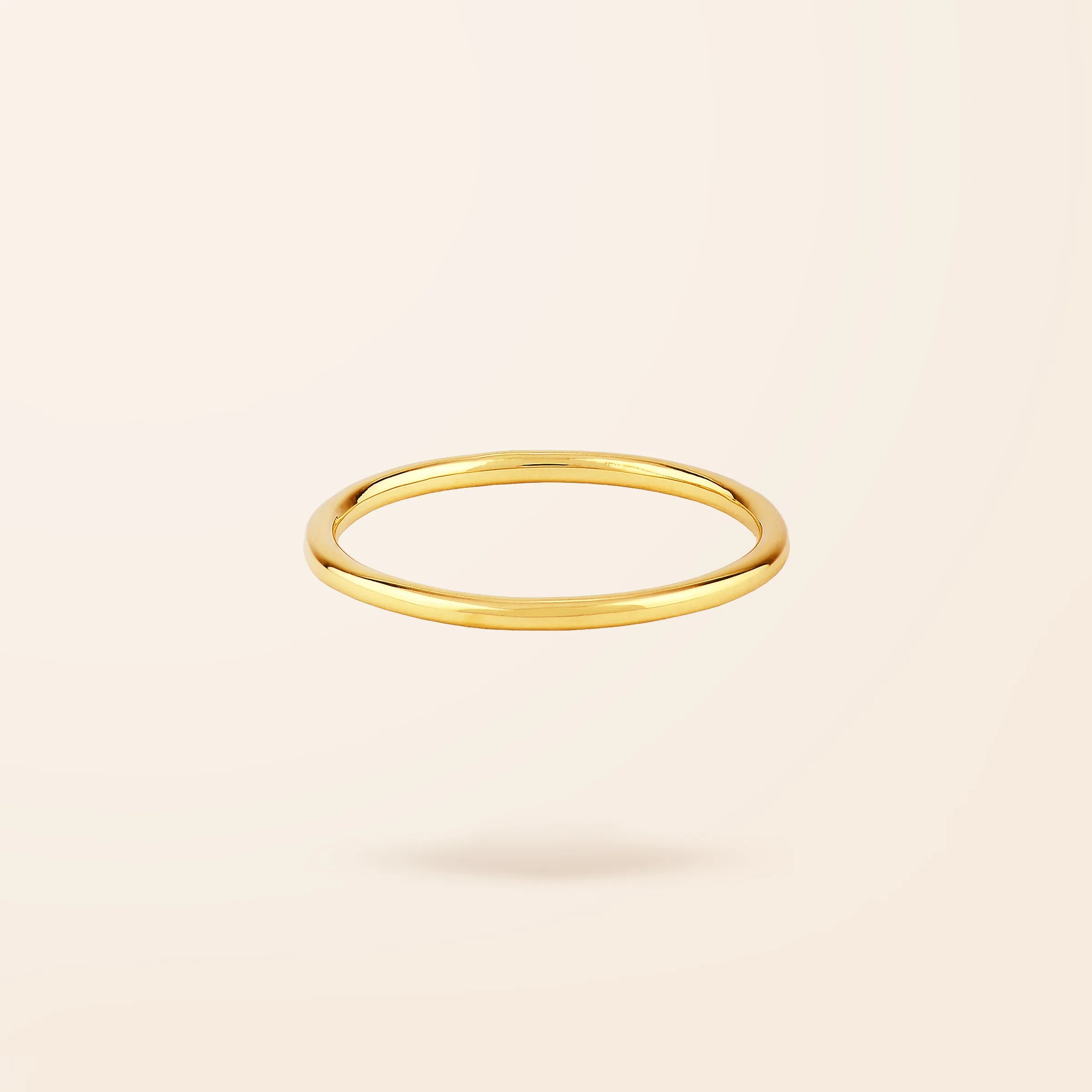 14K Gold Basic Thin Band