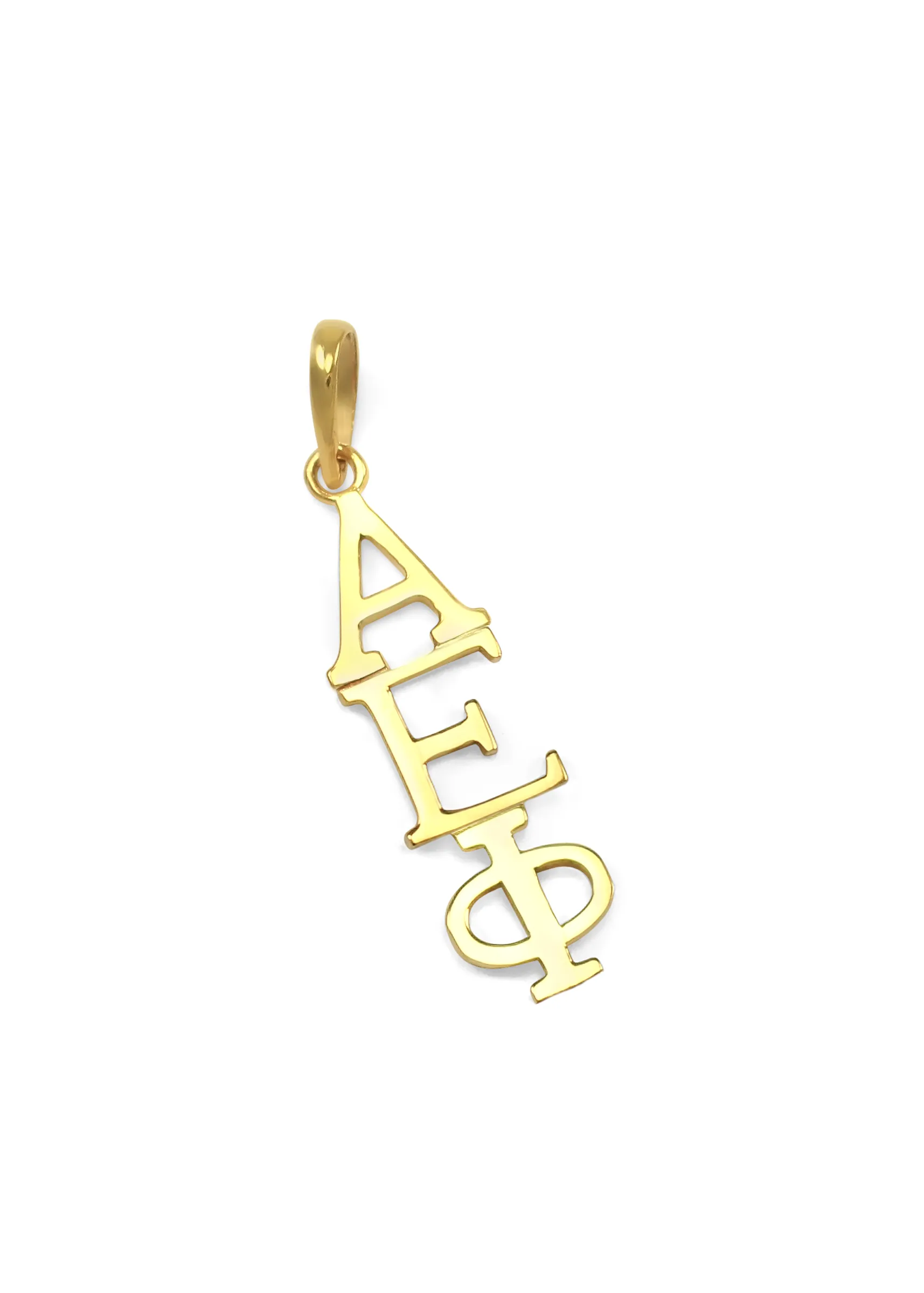 14k Solid Gold Alpha Epsilon Phi Lavaliere