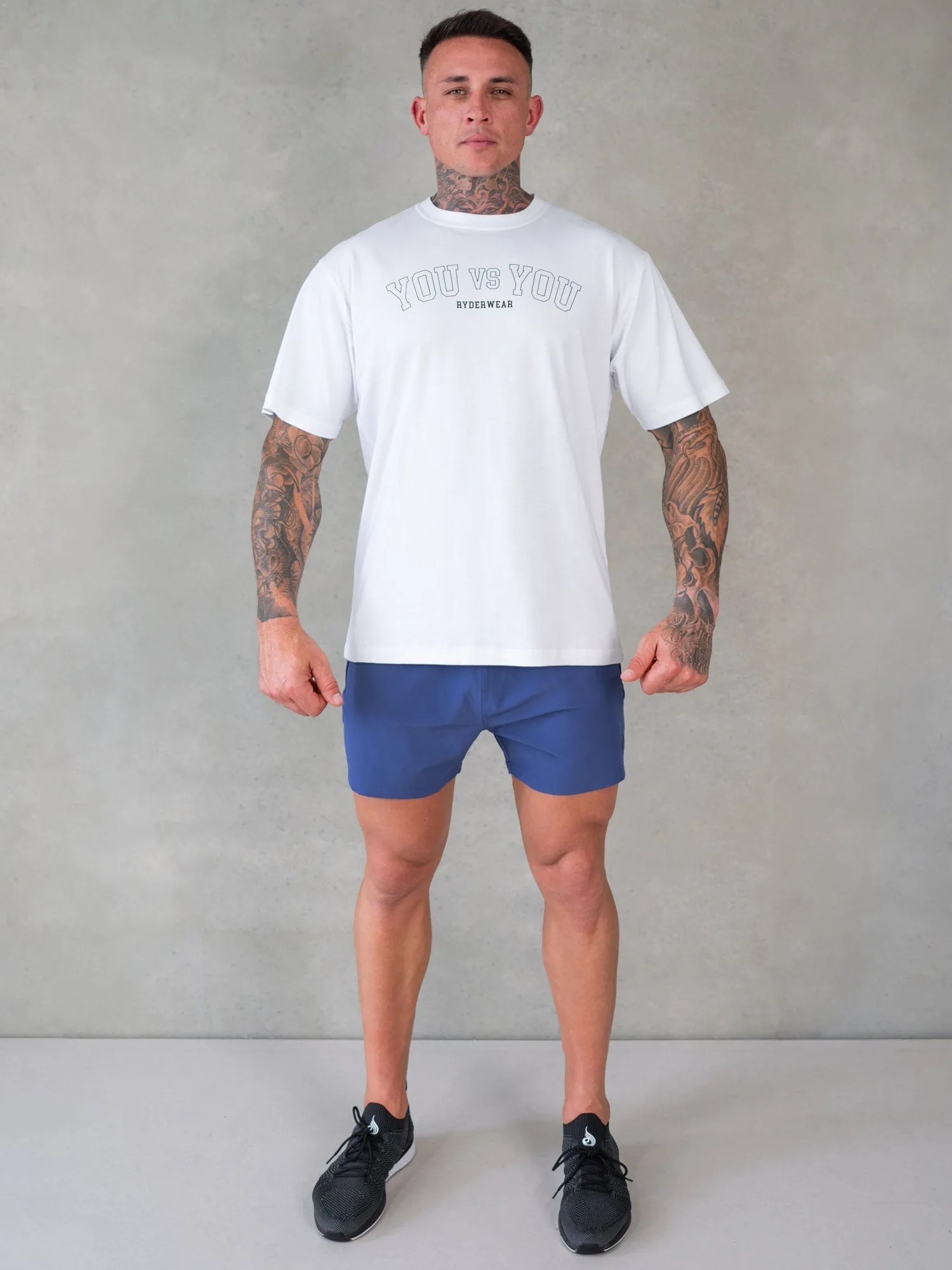 Adapt 5" Training Short - Faded Navy