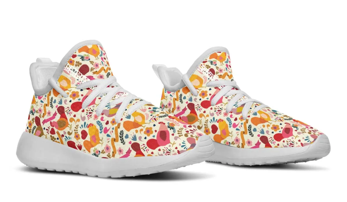 Adorable Chicken Kids Sneakers