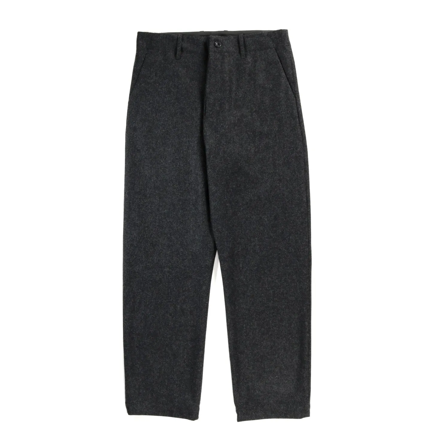 ARPENTEUR FOX PANT WOOL FLANNEL CHARCOAL