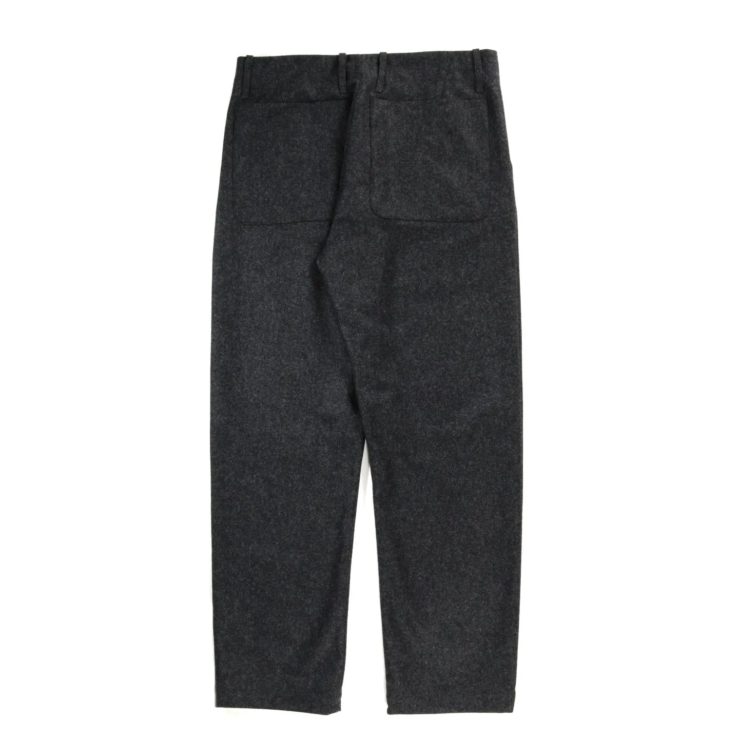 ARPENTEUR FOX PANT WOOL FLANNEL CHARCOAL