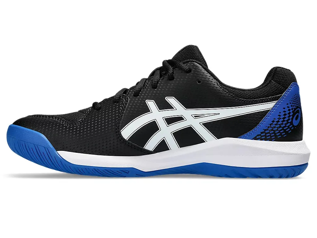 Asics Gel Dedicate 8 Tennis Shoe | Black/Tuna Blue