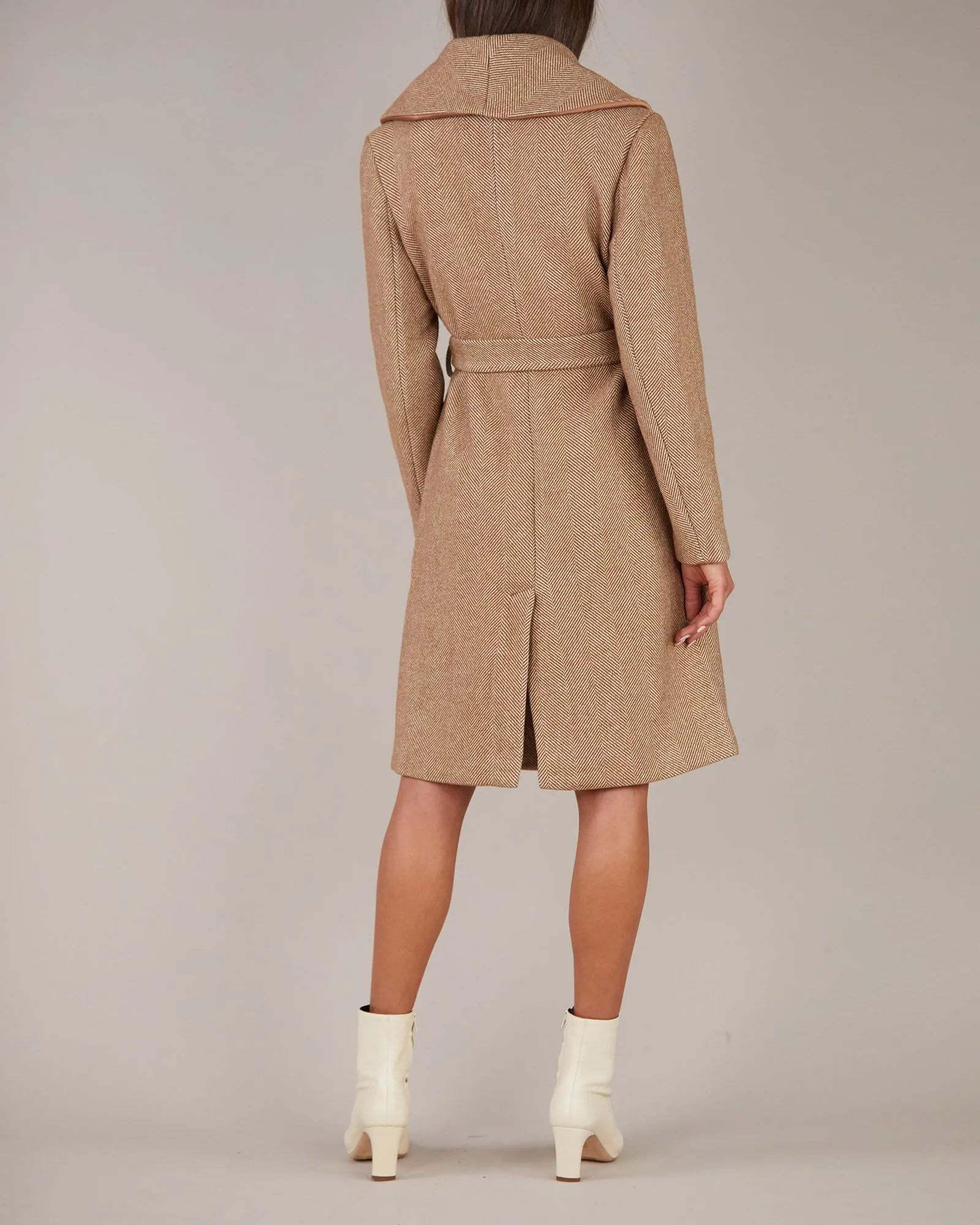 Aspen Wool Coat - Ochre