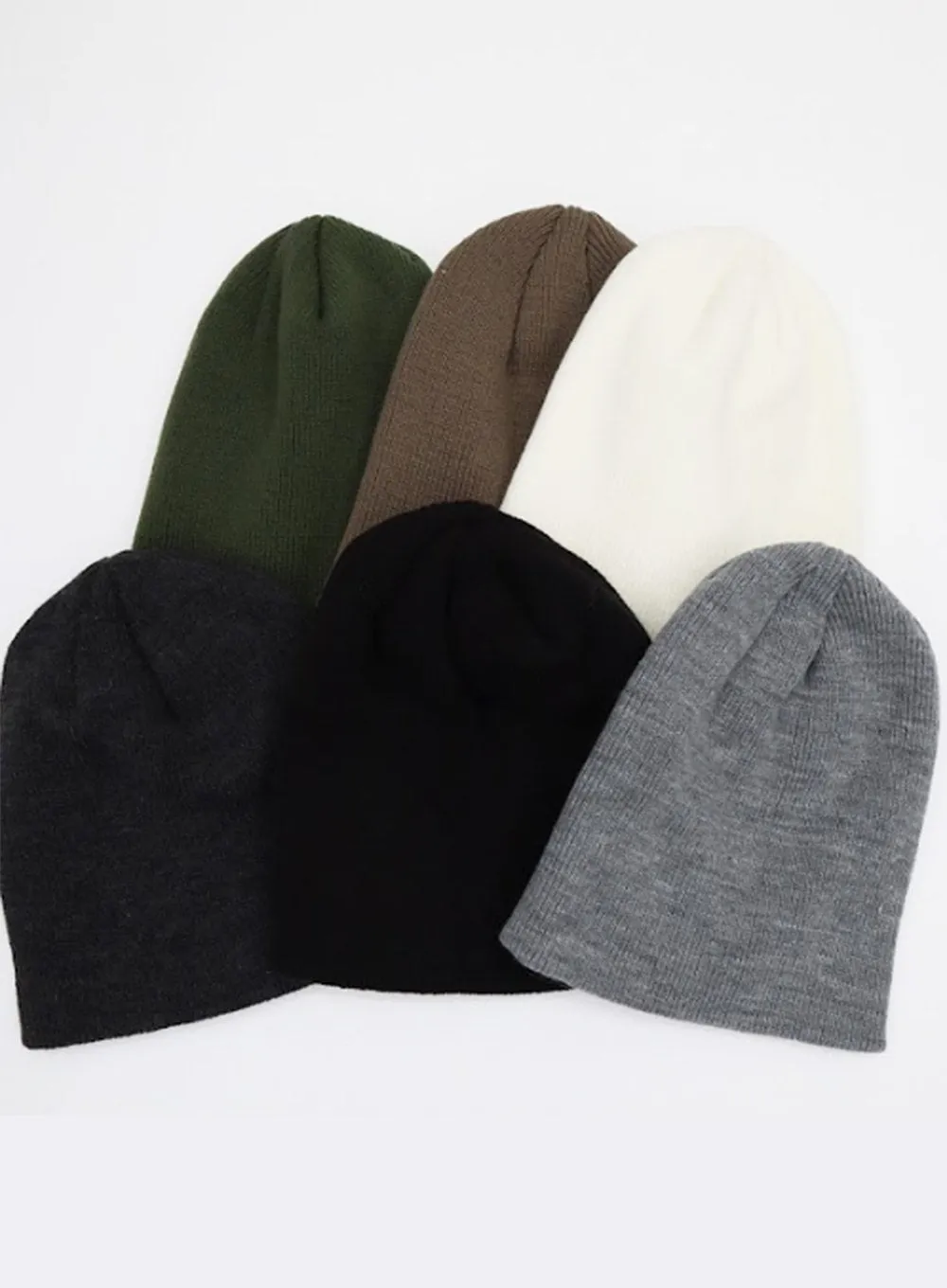 Basic Knit Beanie Hat CO13