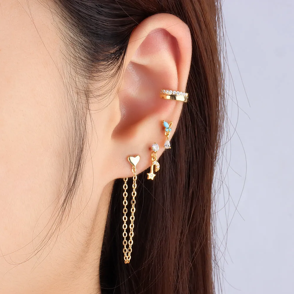 Basic Sparkling Ear Cuff