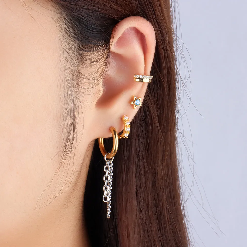 Basic Sparkling Ear Cuff