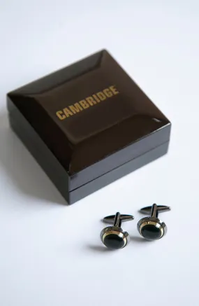 Black Gold Cufflinks