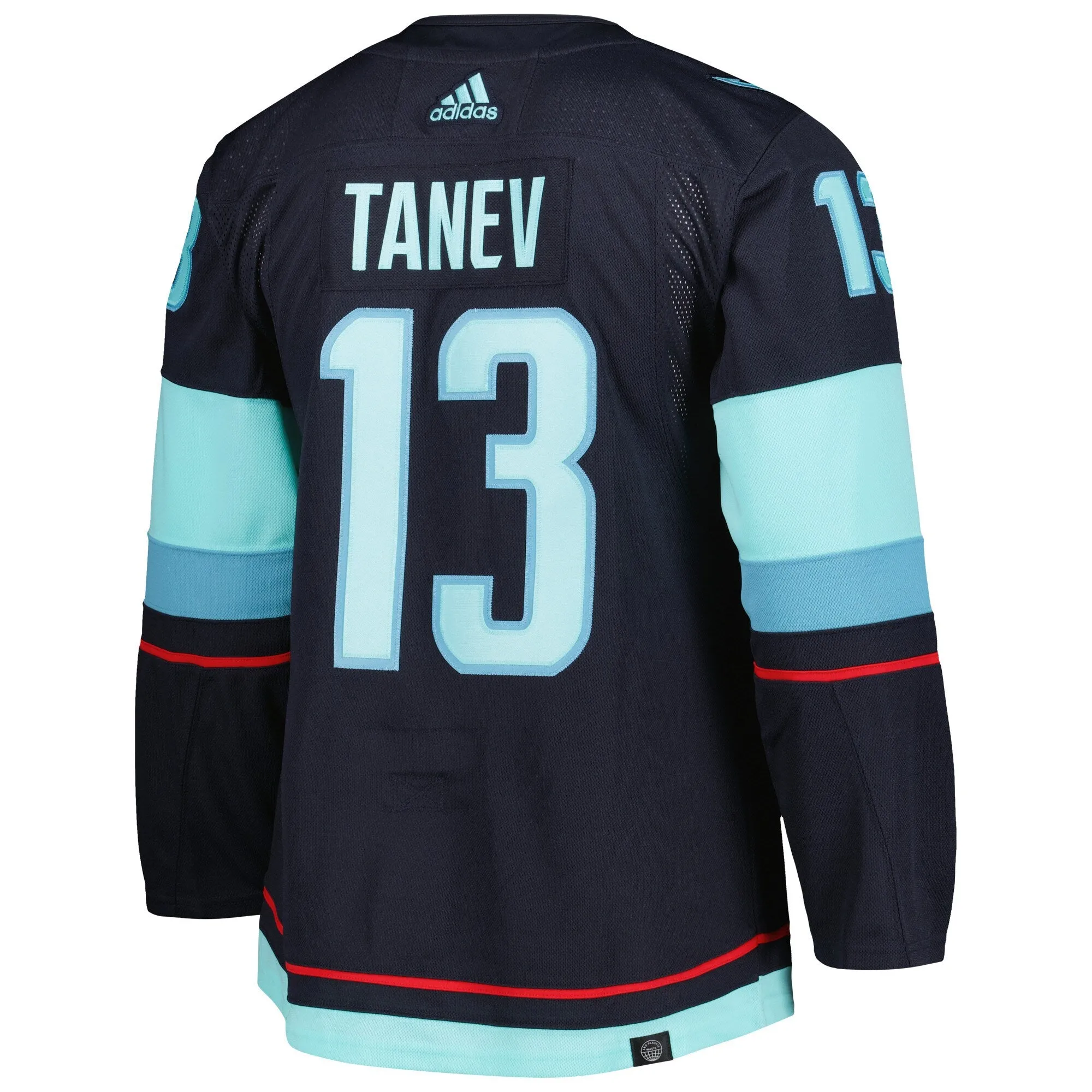 Brandon Tanev Seattle Kraken adidas Primegreen Authentic Pro Home Player Jersey - Deep Sea Blue