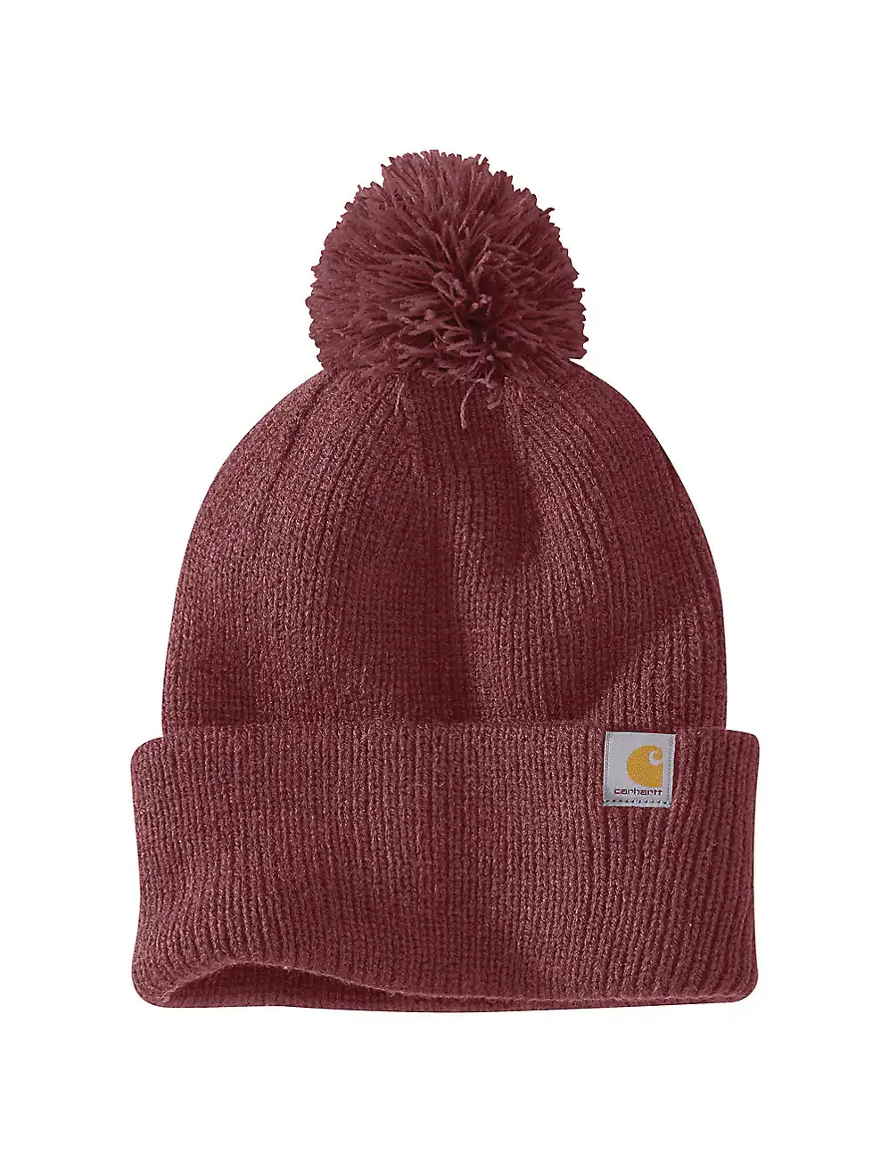 Carhartt Women's Knit Pom-Pom Cuffed Beanie