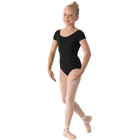 Child Basic Cap Sleeve Leotard