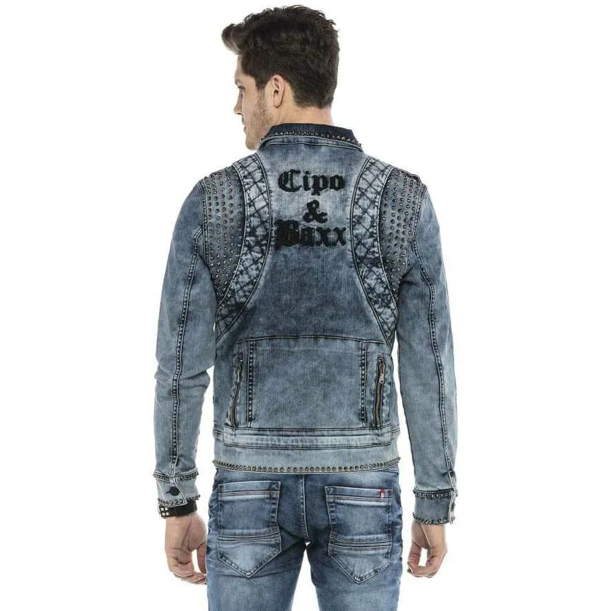 Cipobaxx Herren Denim blau Cain Jacket