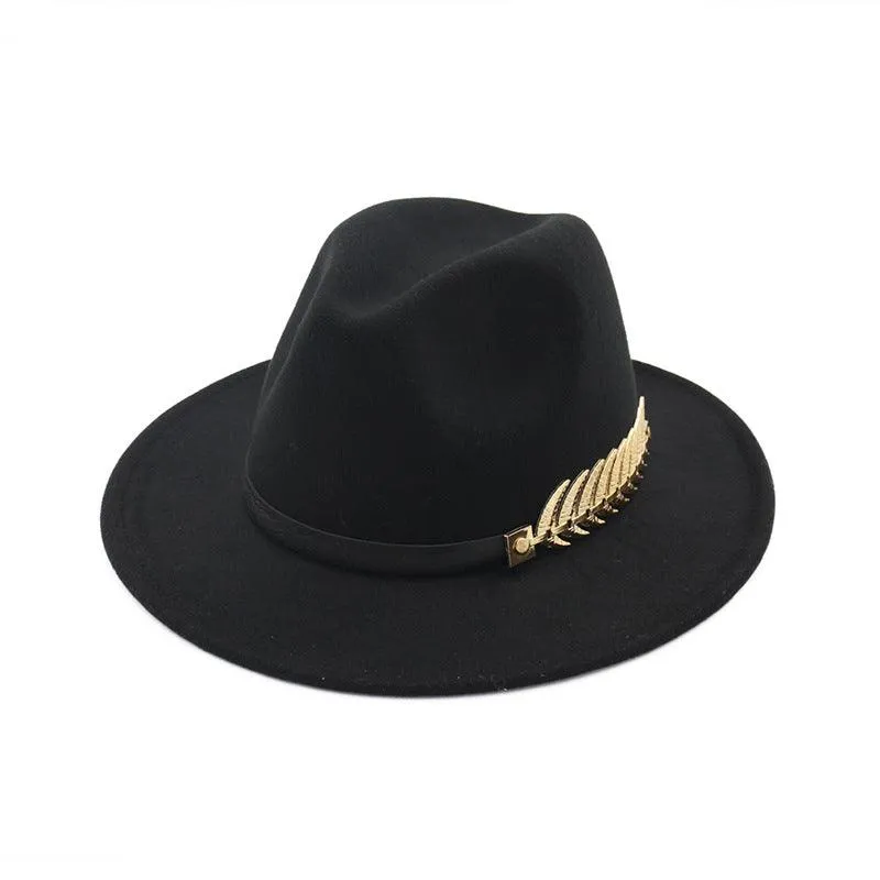 Classic Wool Fedora Jazz Hat