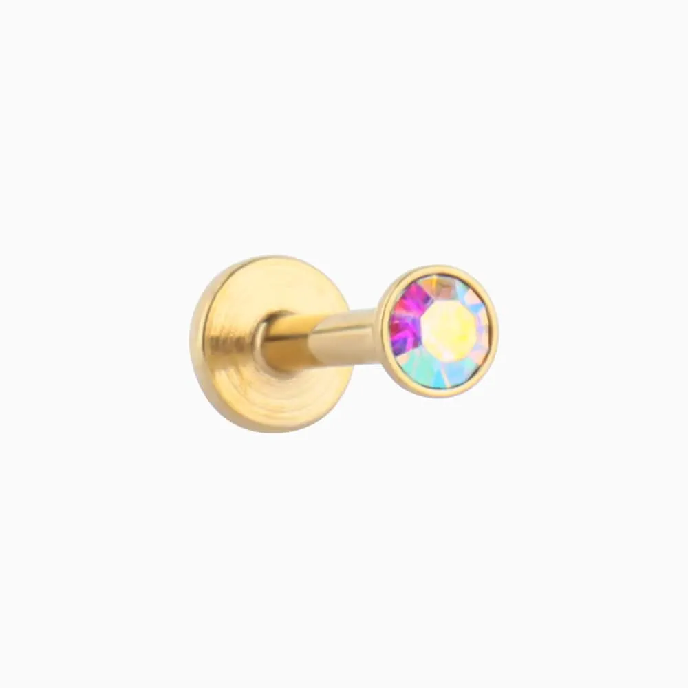 Colored Gem Basic Stud