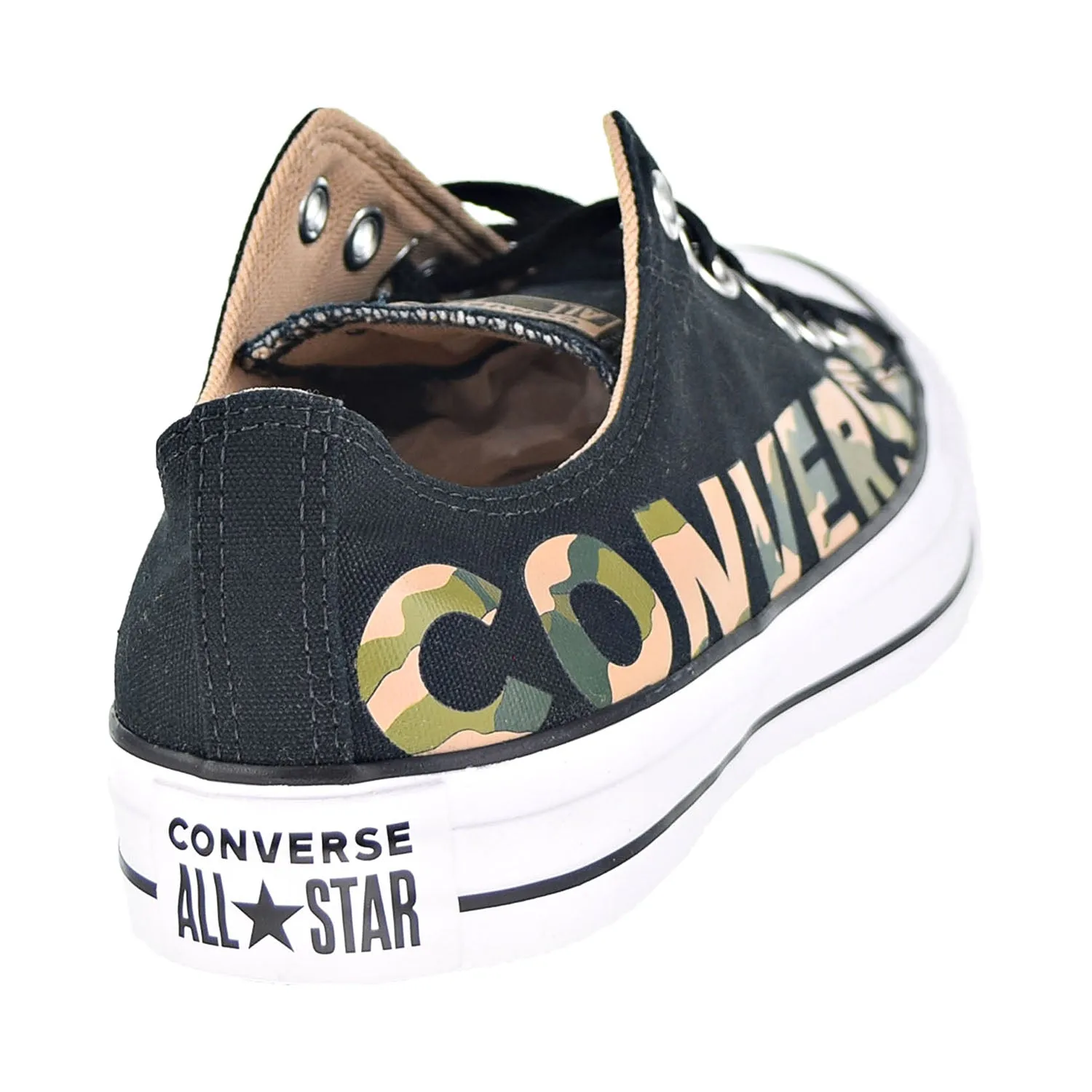 Converse Chuck Taylor All Star Ox "Camo Print" Men's Shoes Black-Multi-White