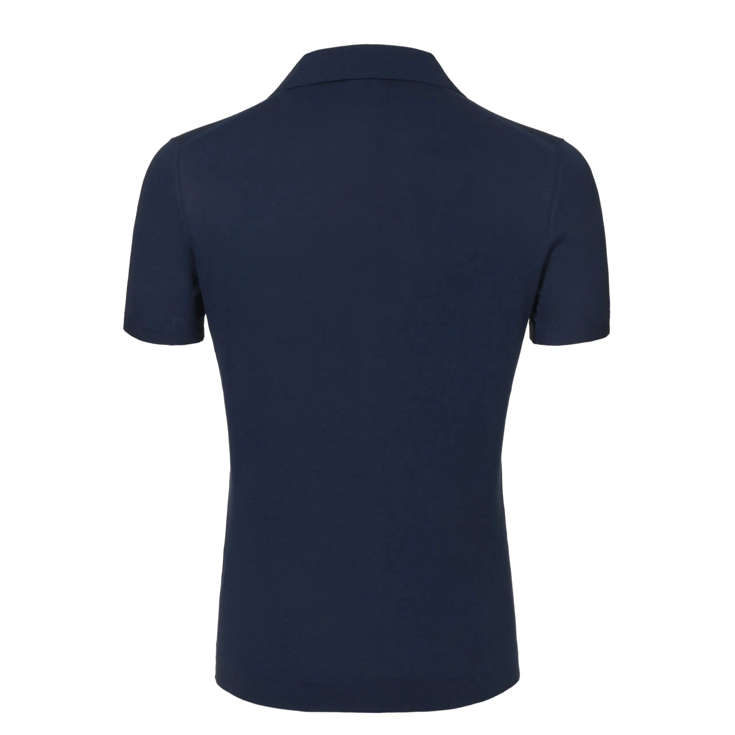 Cotton Polo Shirt in Blue