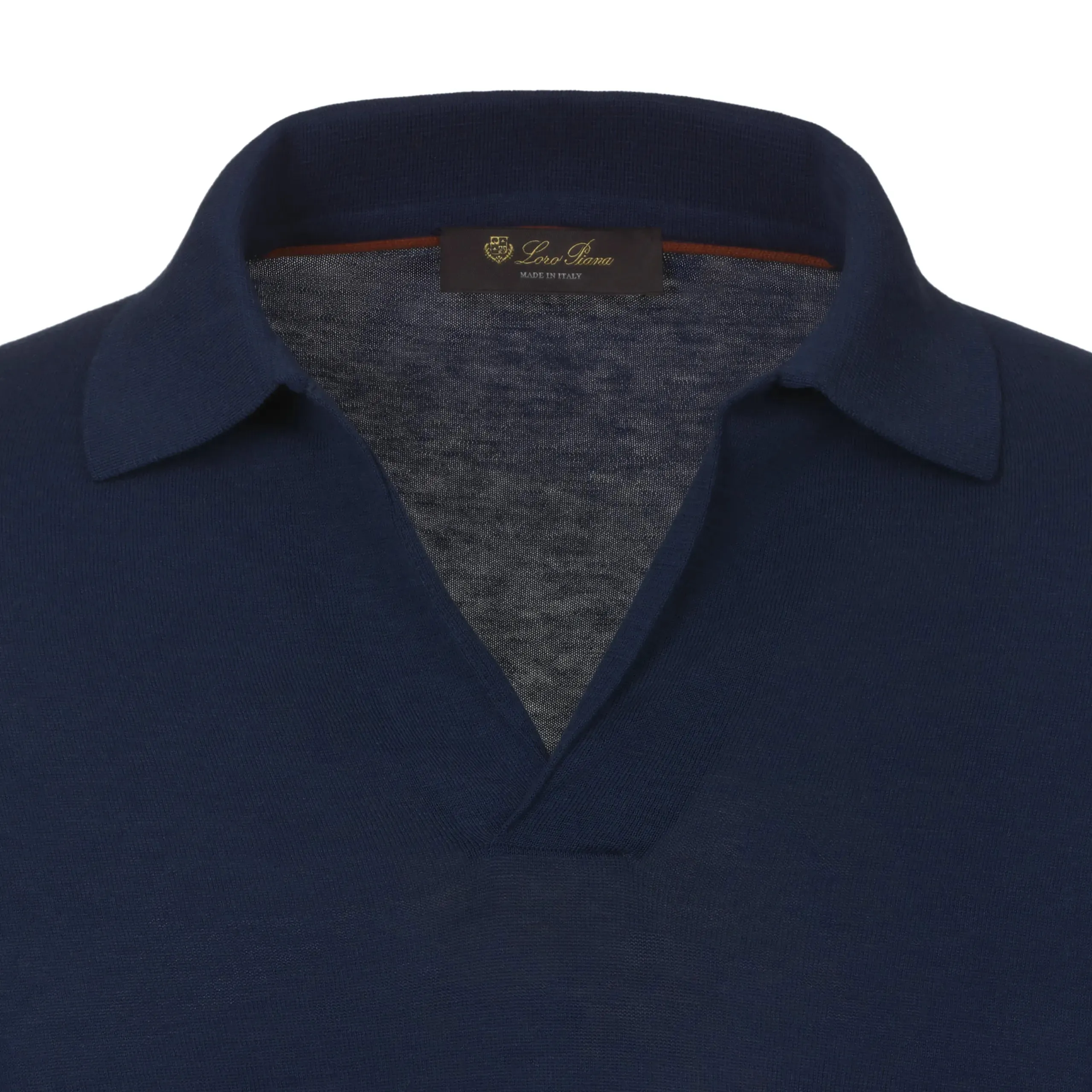 Cotton Polo Shirt in Blue