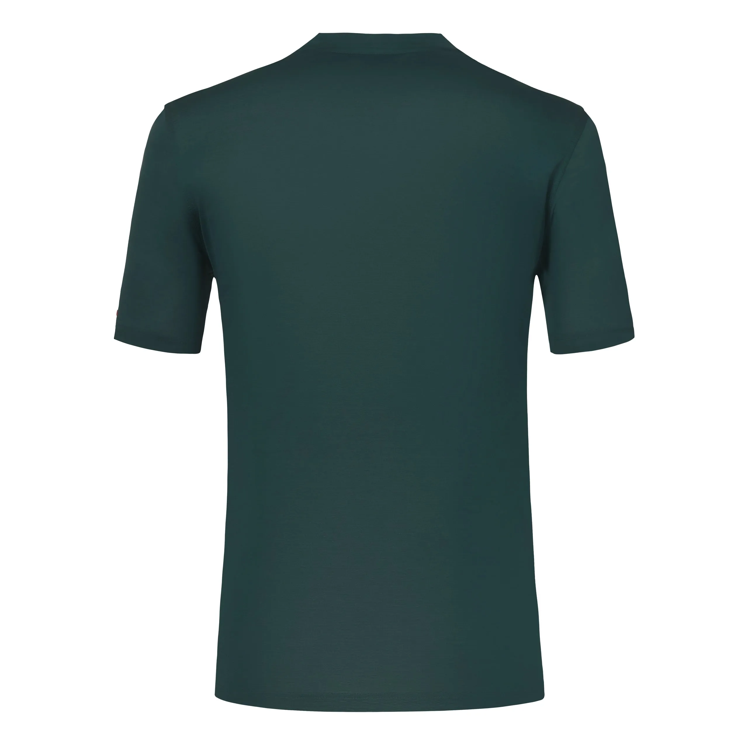 Cotton T-Shirt in Forest Green