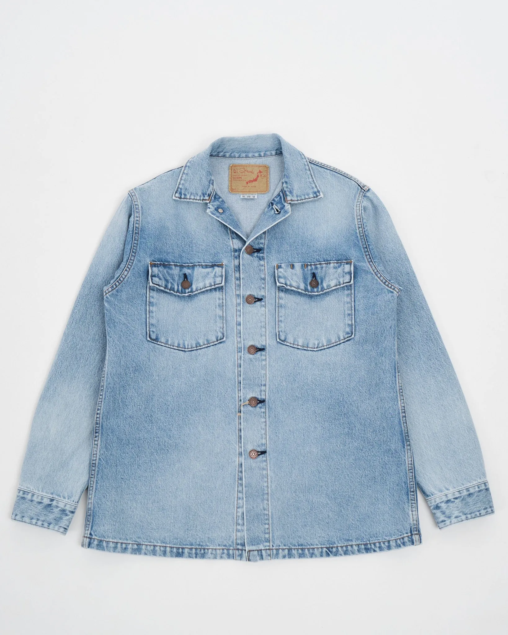 DENIM U.S ARMY SHIRT SKY BLUE