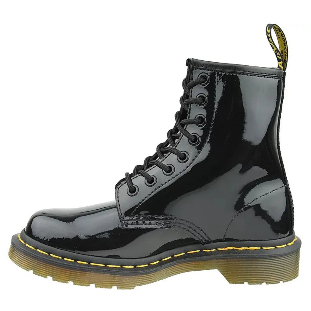 Dr. Martens 1460 Patent Lamper 8 Eyelet Black Patent Womens Boots - UK 6