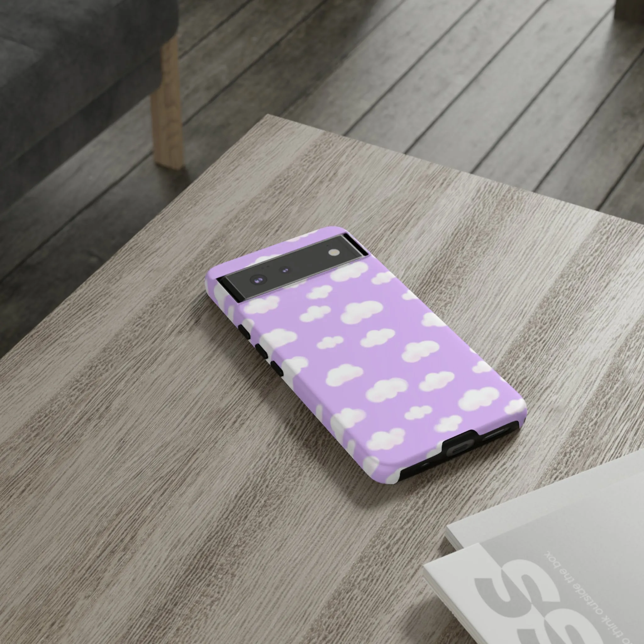 Dreamy Clouds Tough Phone Case (Lilac)