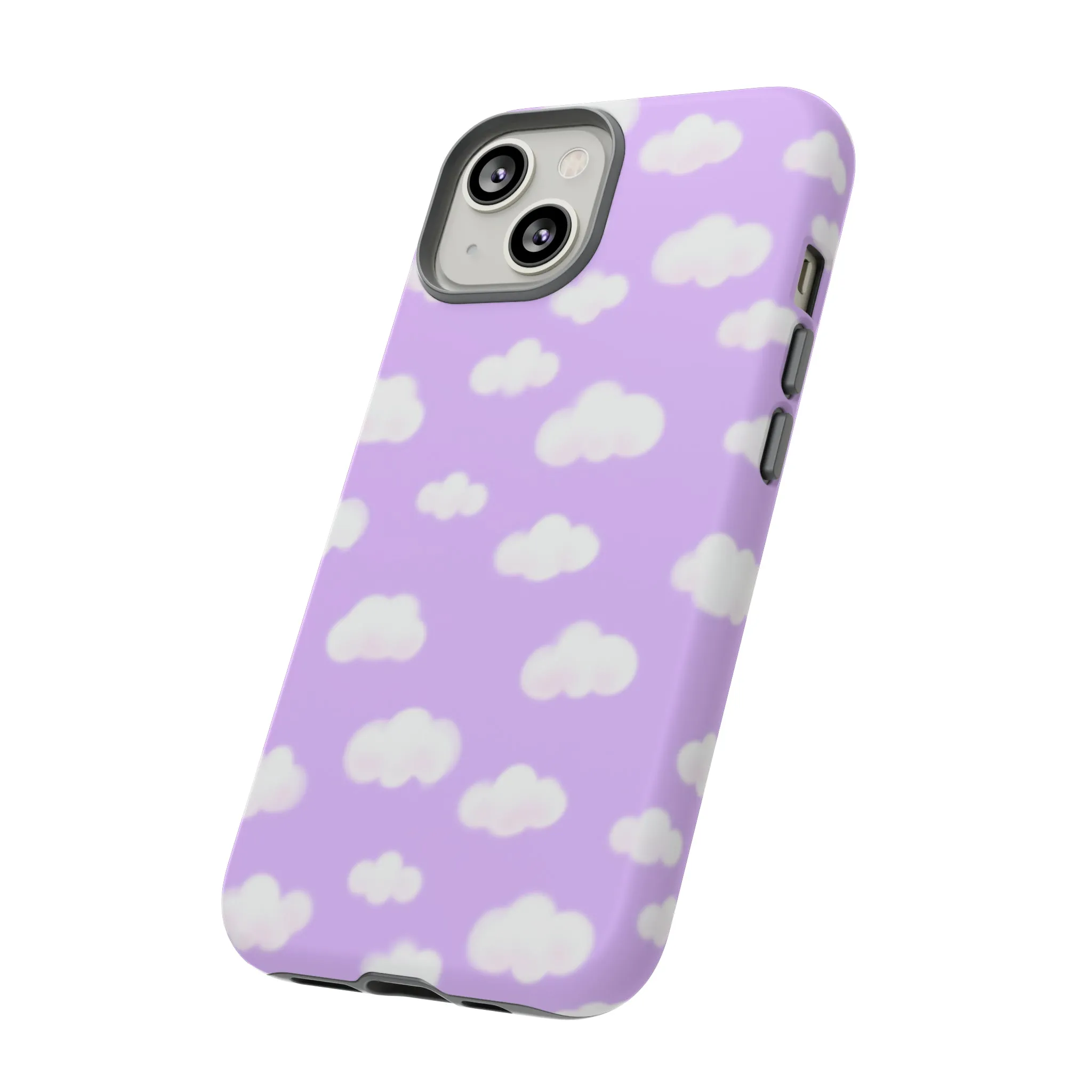 Dreamy Clouds Tough Phone Case (Lilac)