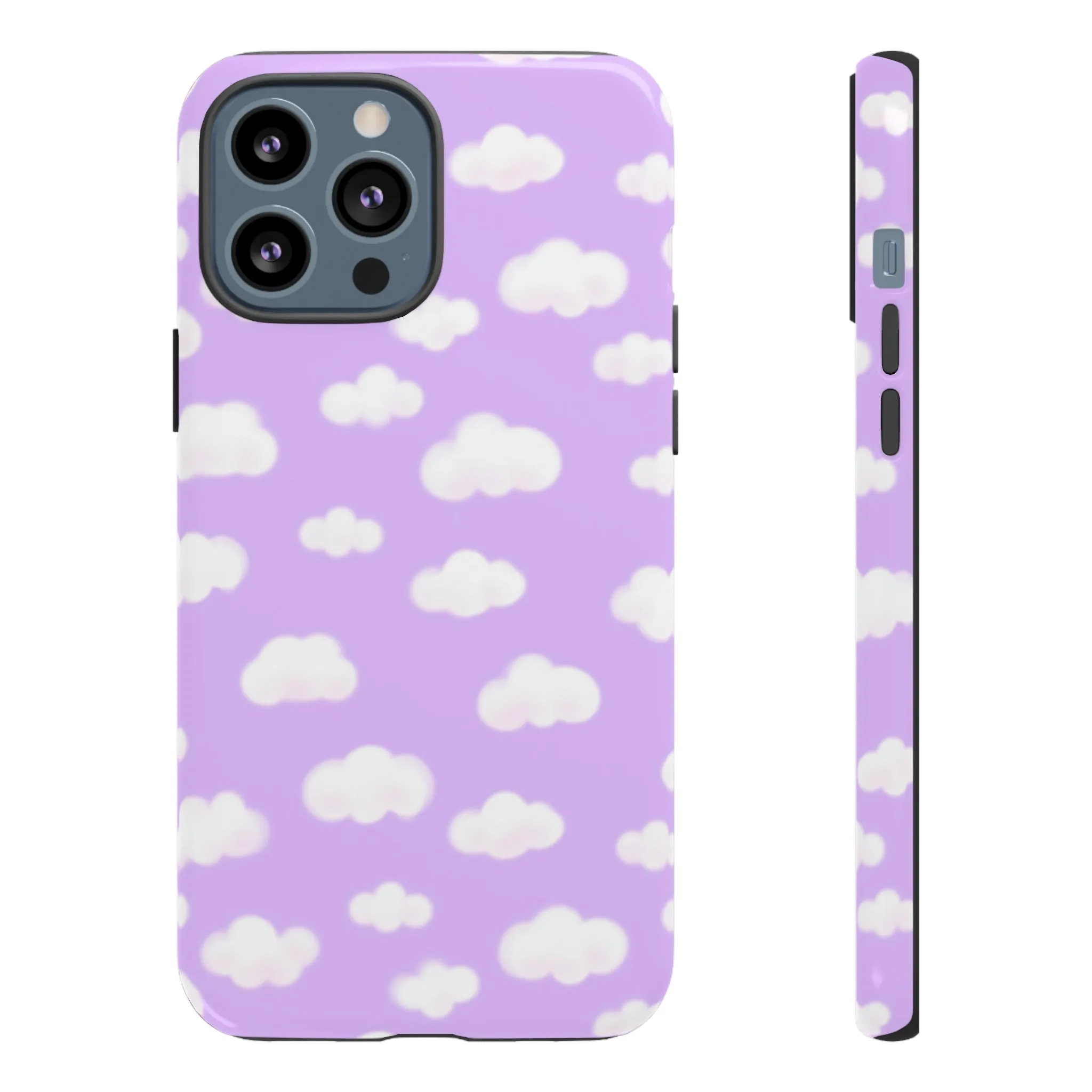 Dreamy Clouds Tough Phone Case (Lilac)