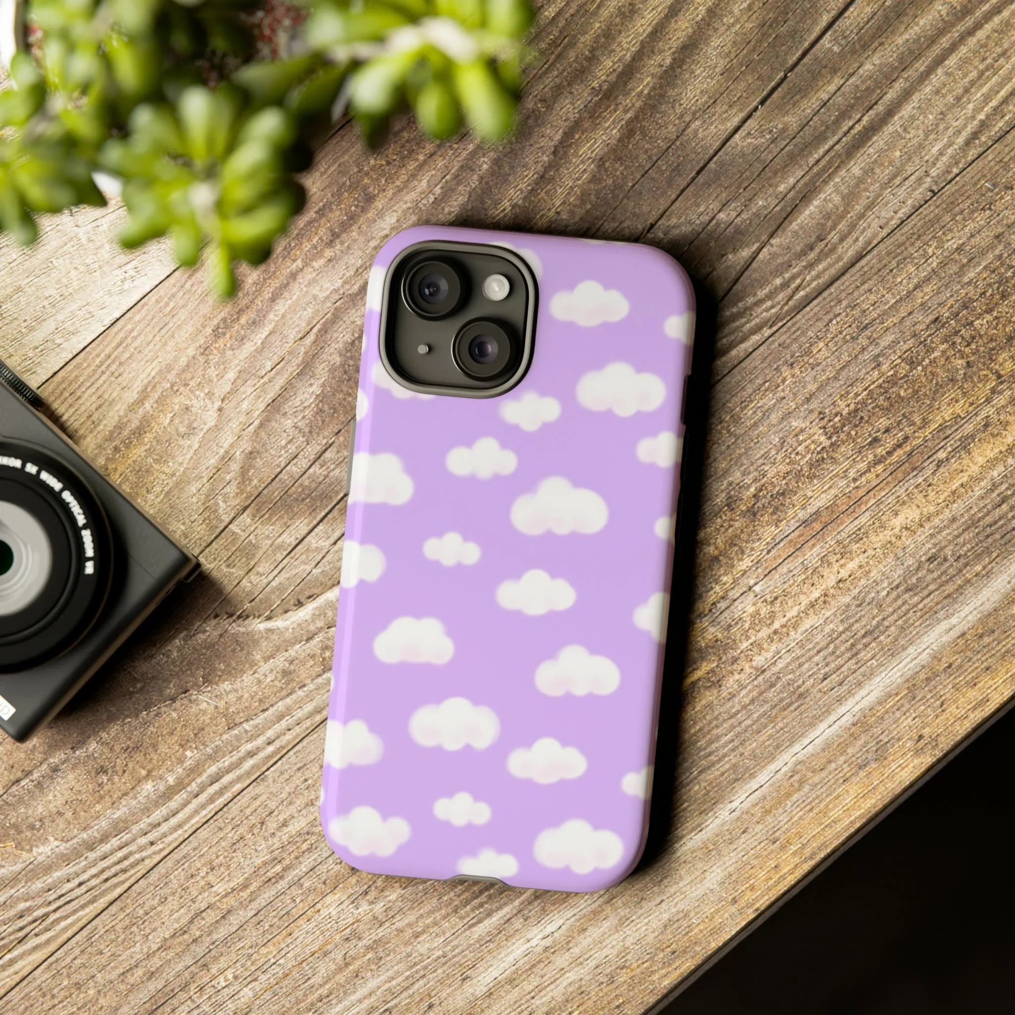 Dreamy Clouds Tough Phone Case (Lilac)