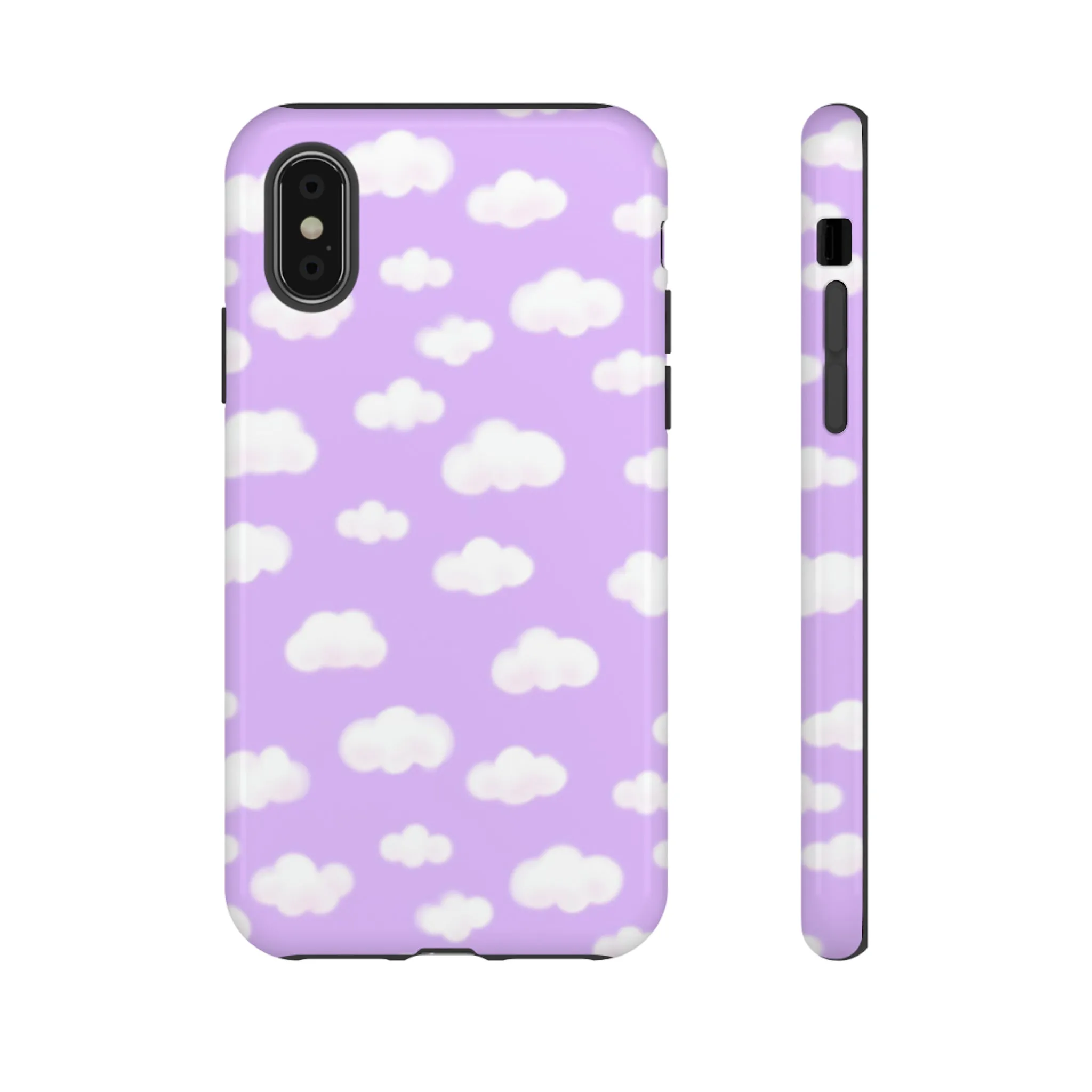 Dreamy Clouds Tough Phone Case (Lilac)