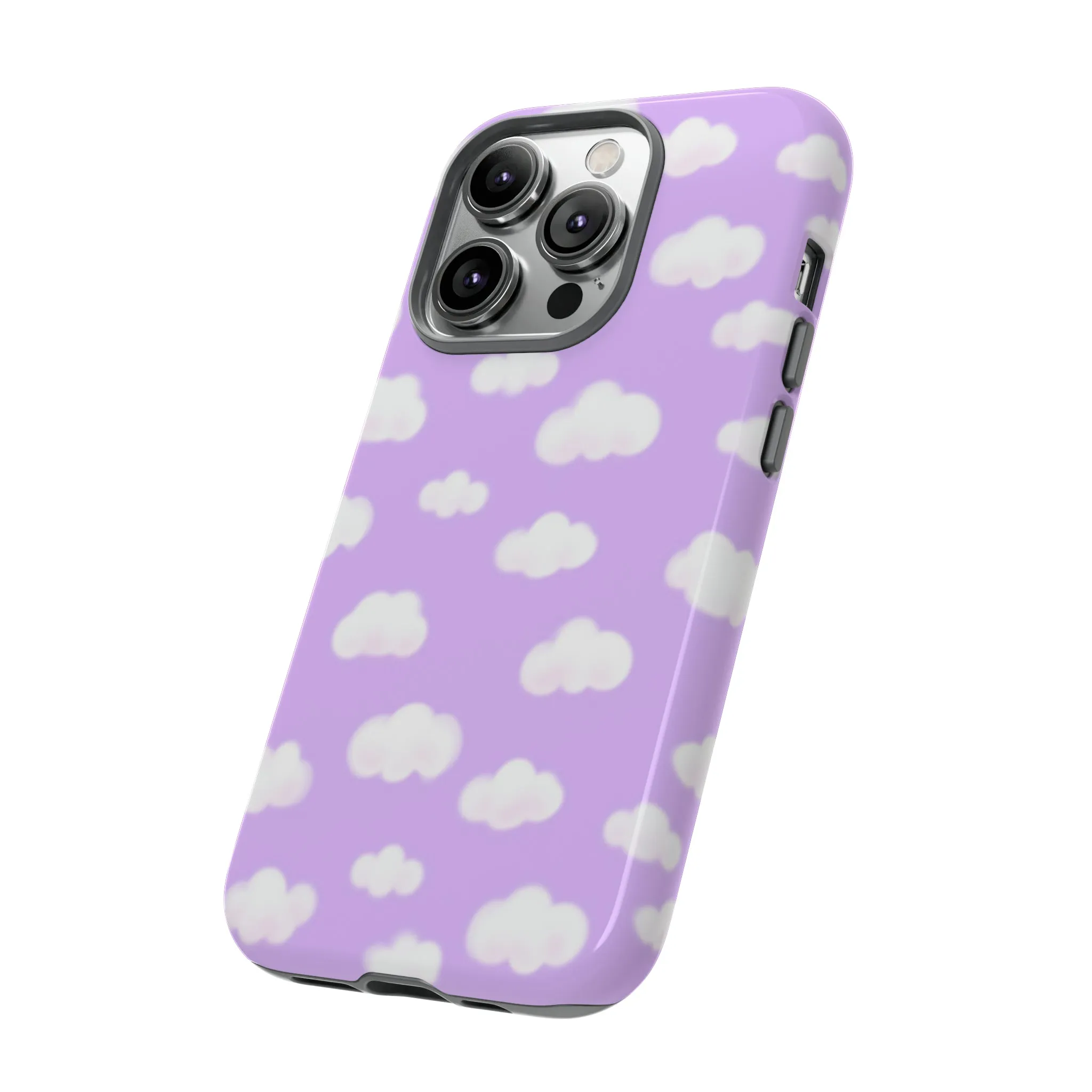 Dreamy Clouds Tough Phone Case (Lilac)