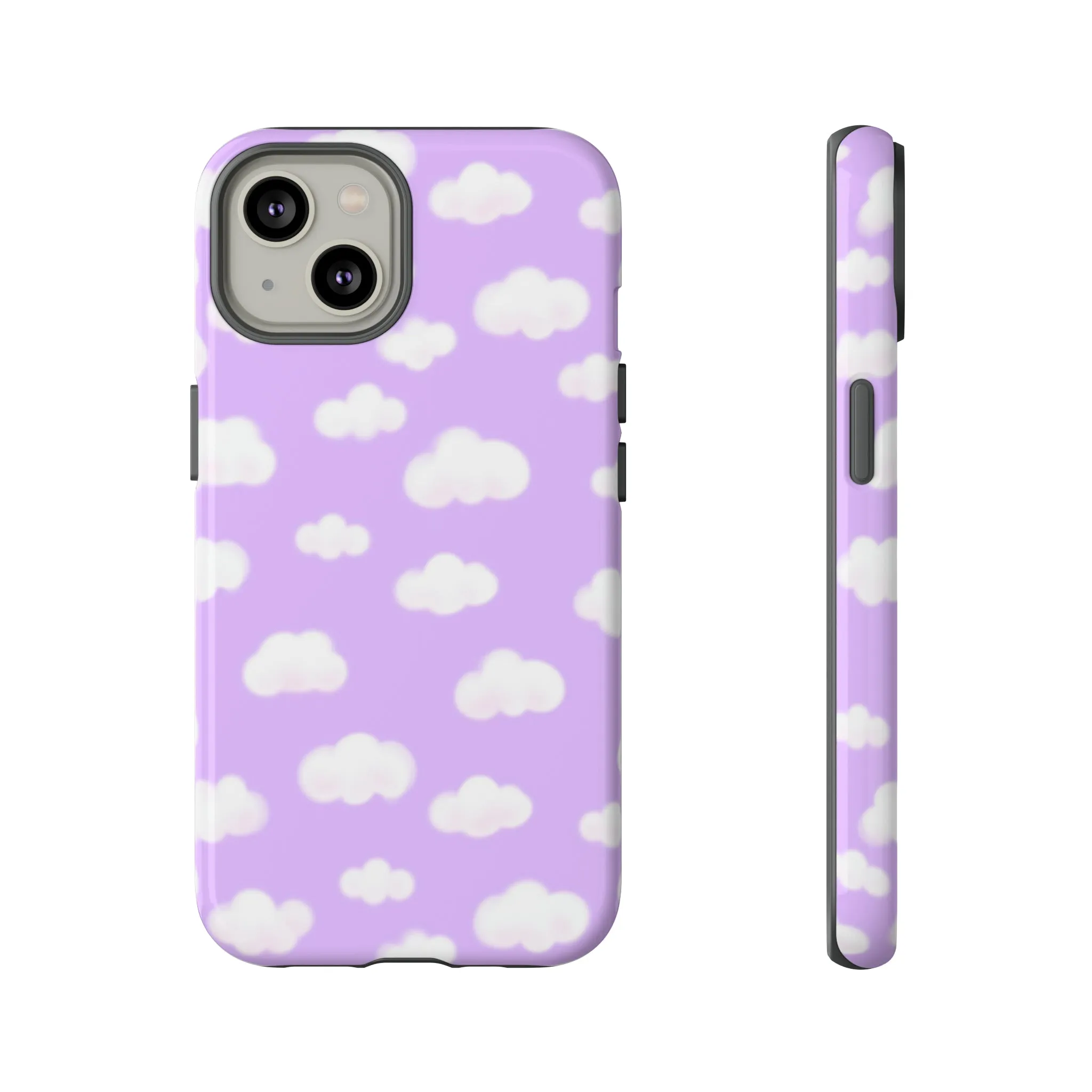 Dreamy Clouds Tough Phone Case (Lilac)