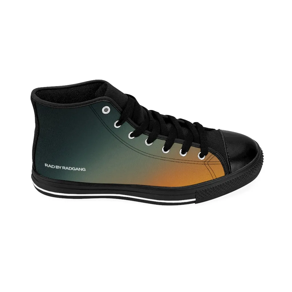 DUSK TIL DAWN HIGH TOP CANVAS SHOES - DAWN