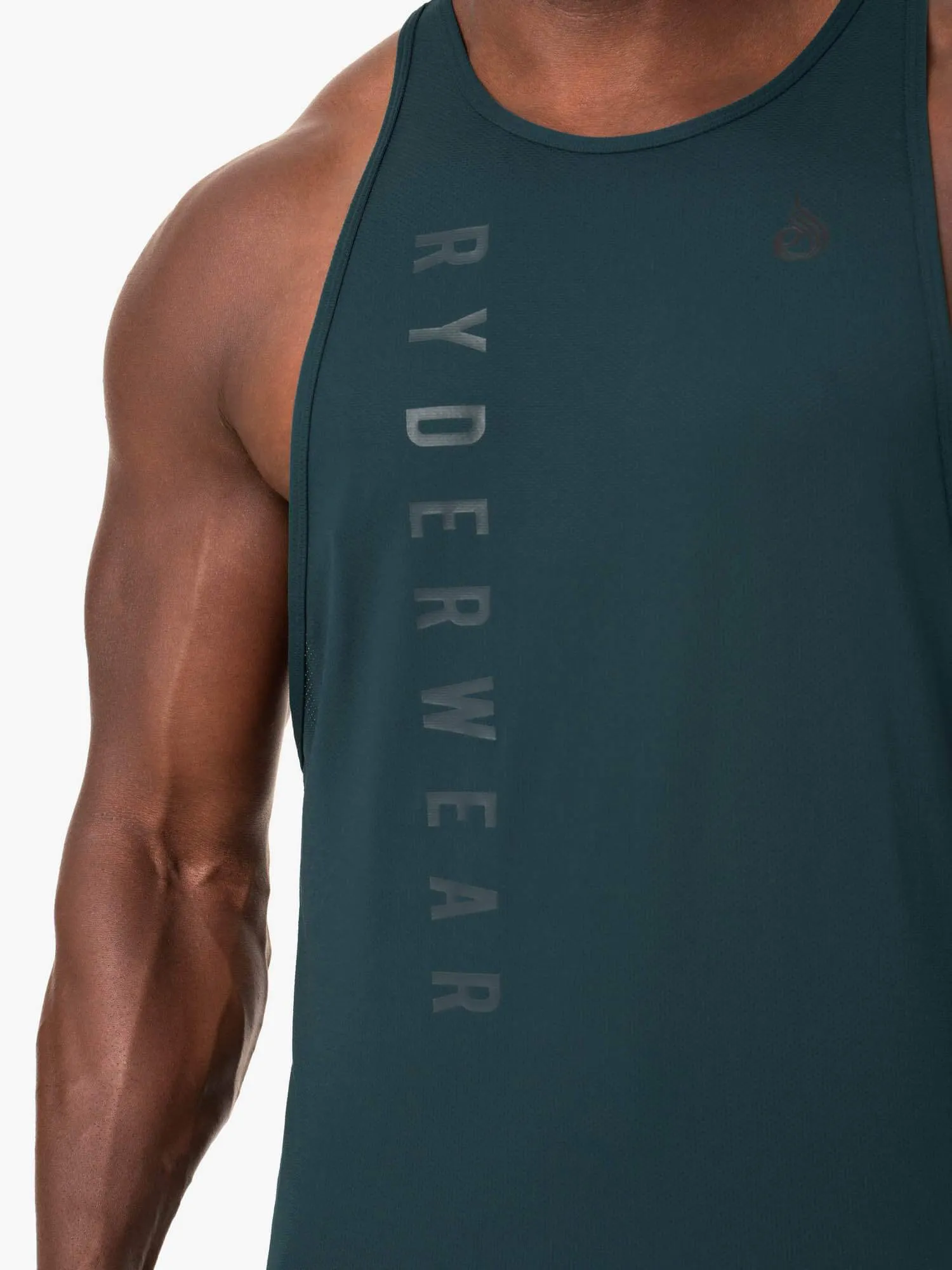 Endurance High Rise T-Back - Forest Green