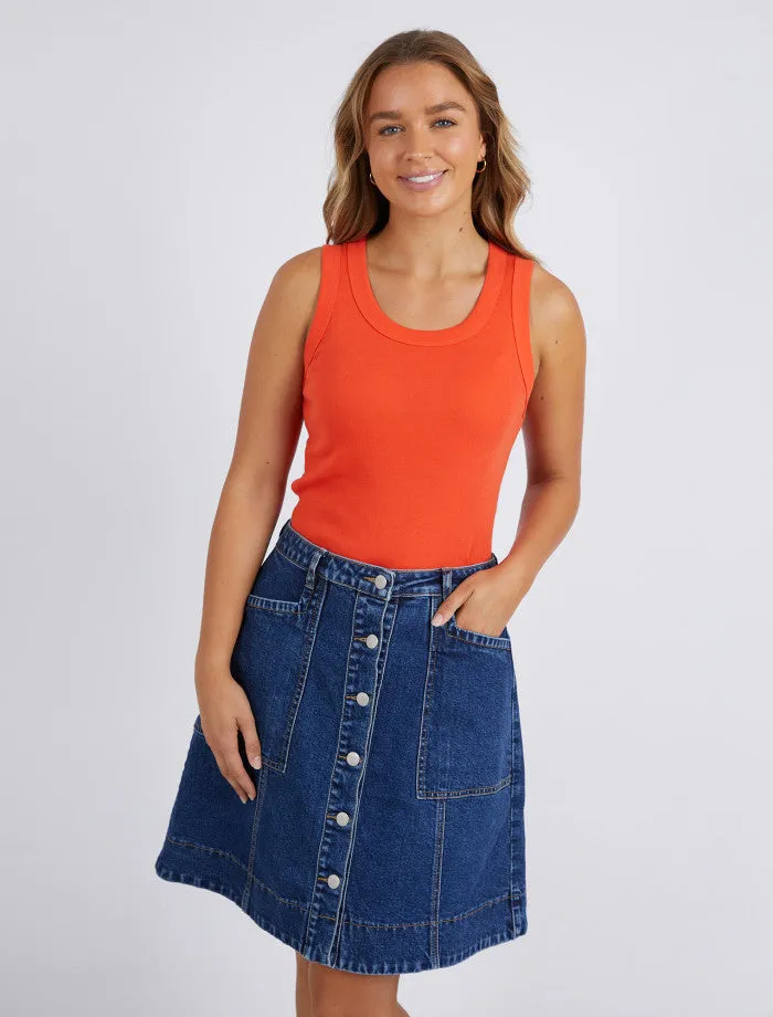 Esme Tank (Spicy Orange)