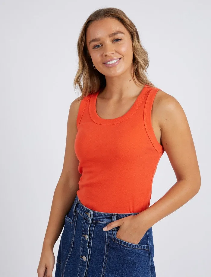 Esme Tank (Spicy Orange)