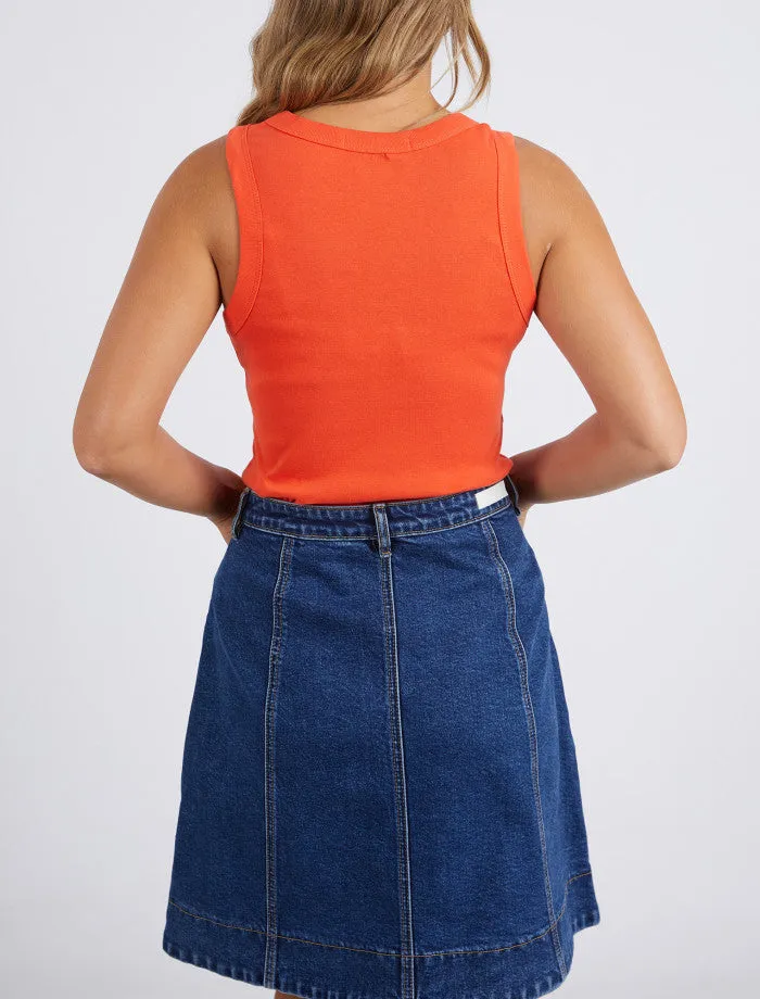 Esme Tank (Spicy Orange)