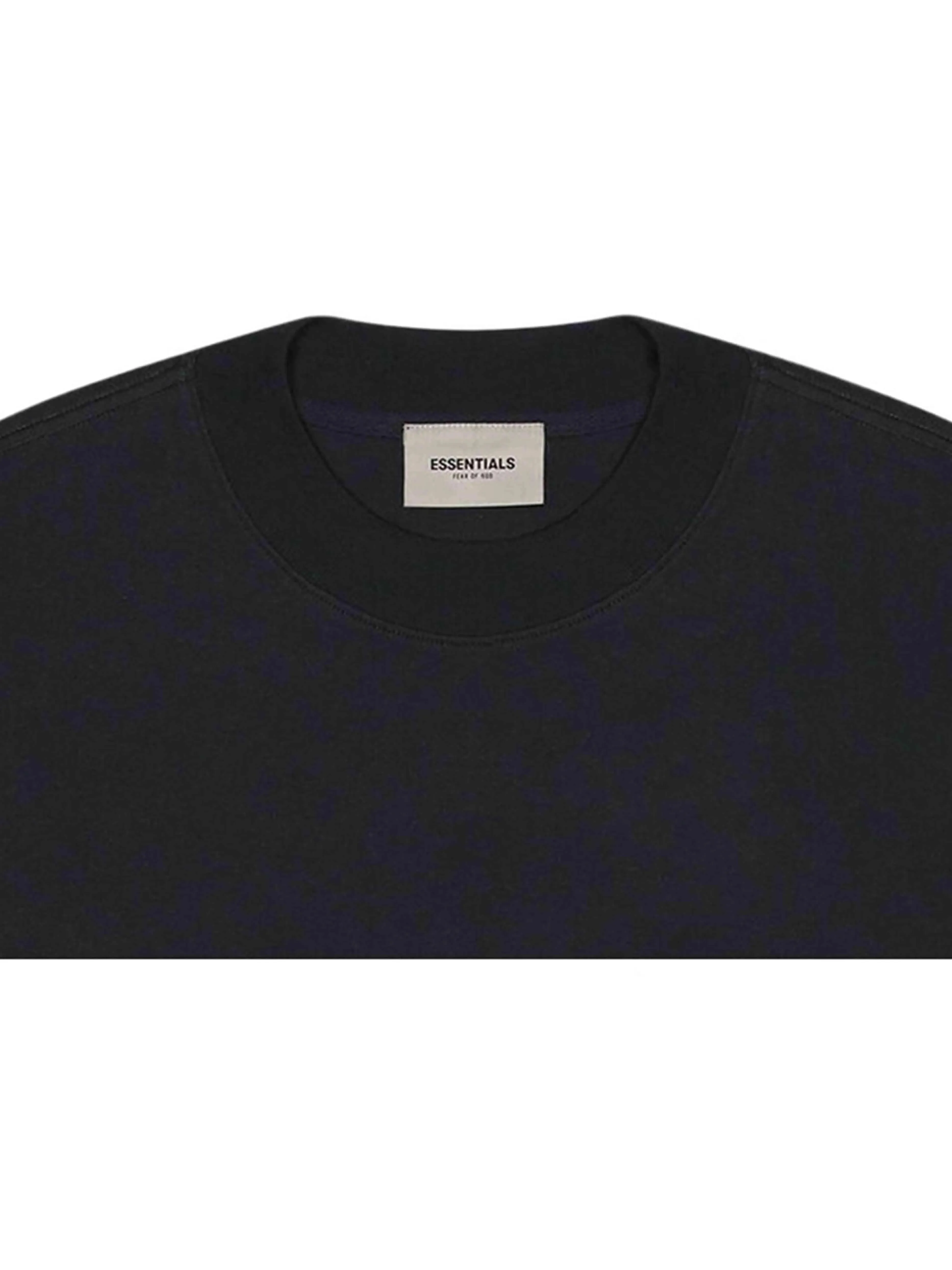 Fear Of God Essentials 3D Silicon Applique Boxy Long Sleeve Tee Dark Slate/Black [SS22]