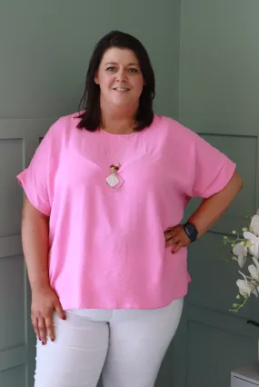 Freya Blouse in Pink