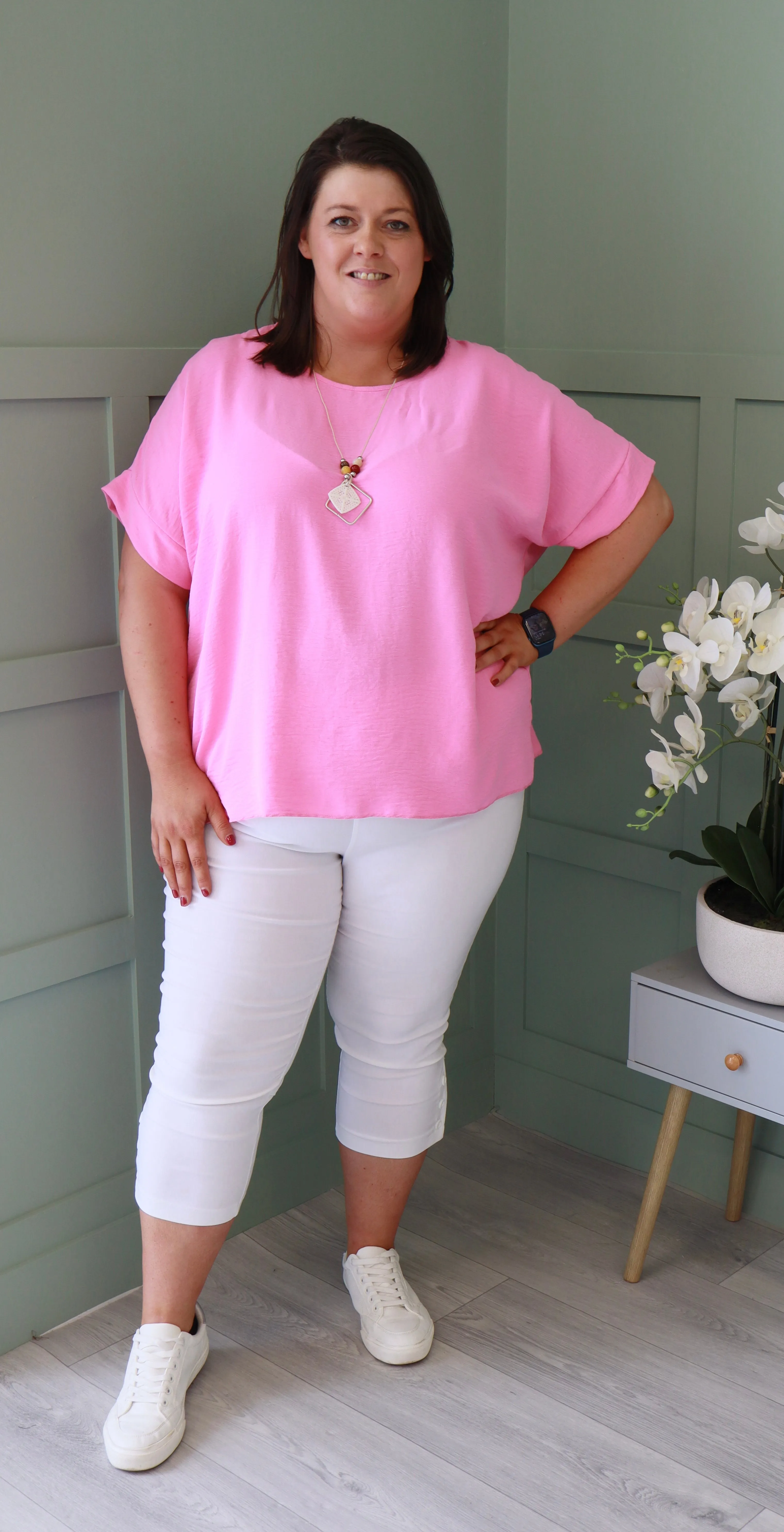 Freya Blouse in Pink