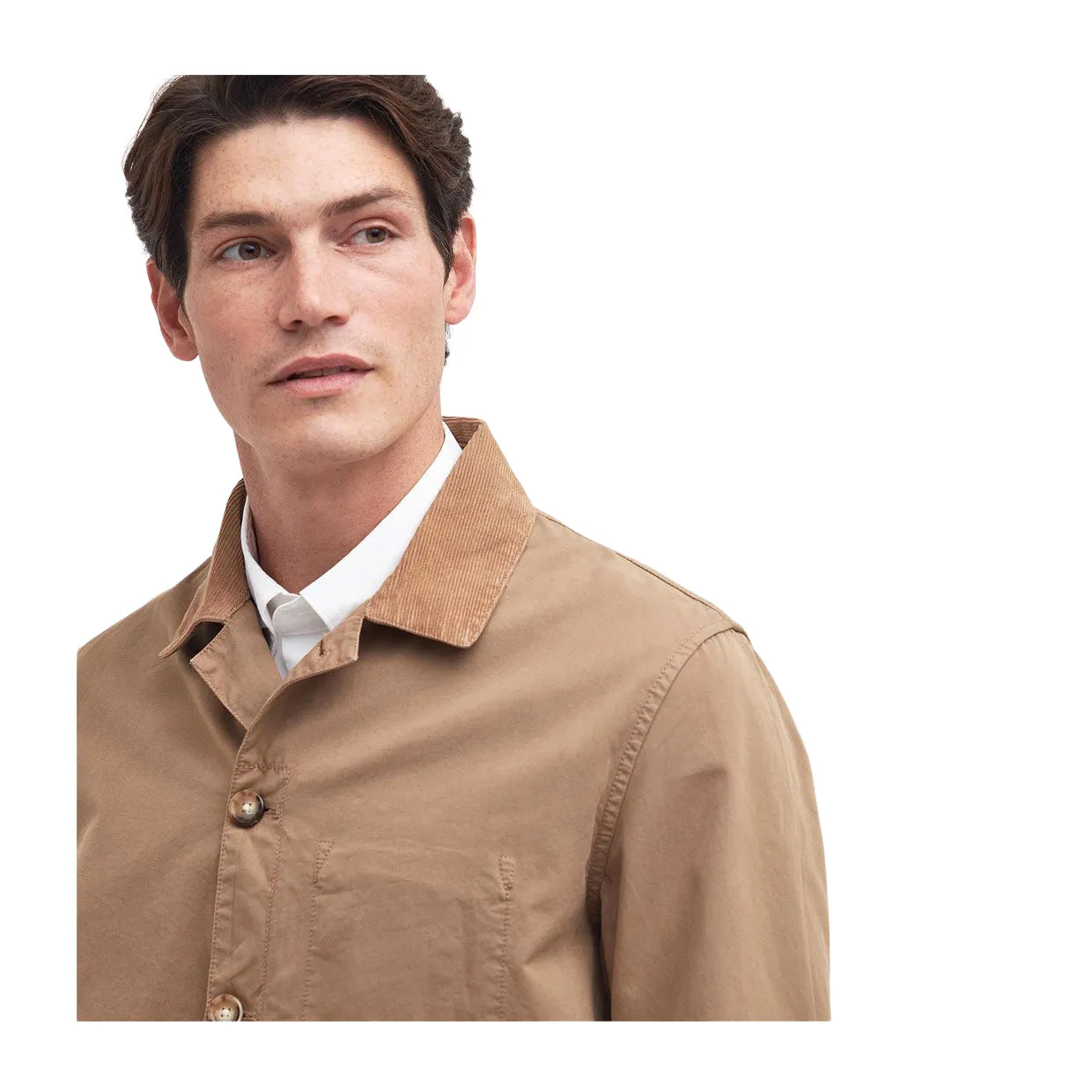 Giubbino Uomo Barbour Stoneford Casual Beige