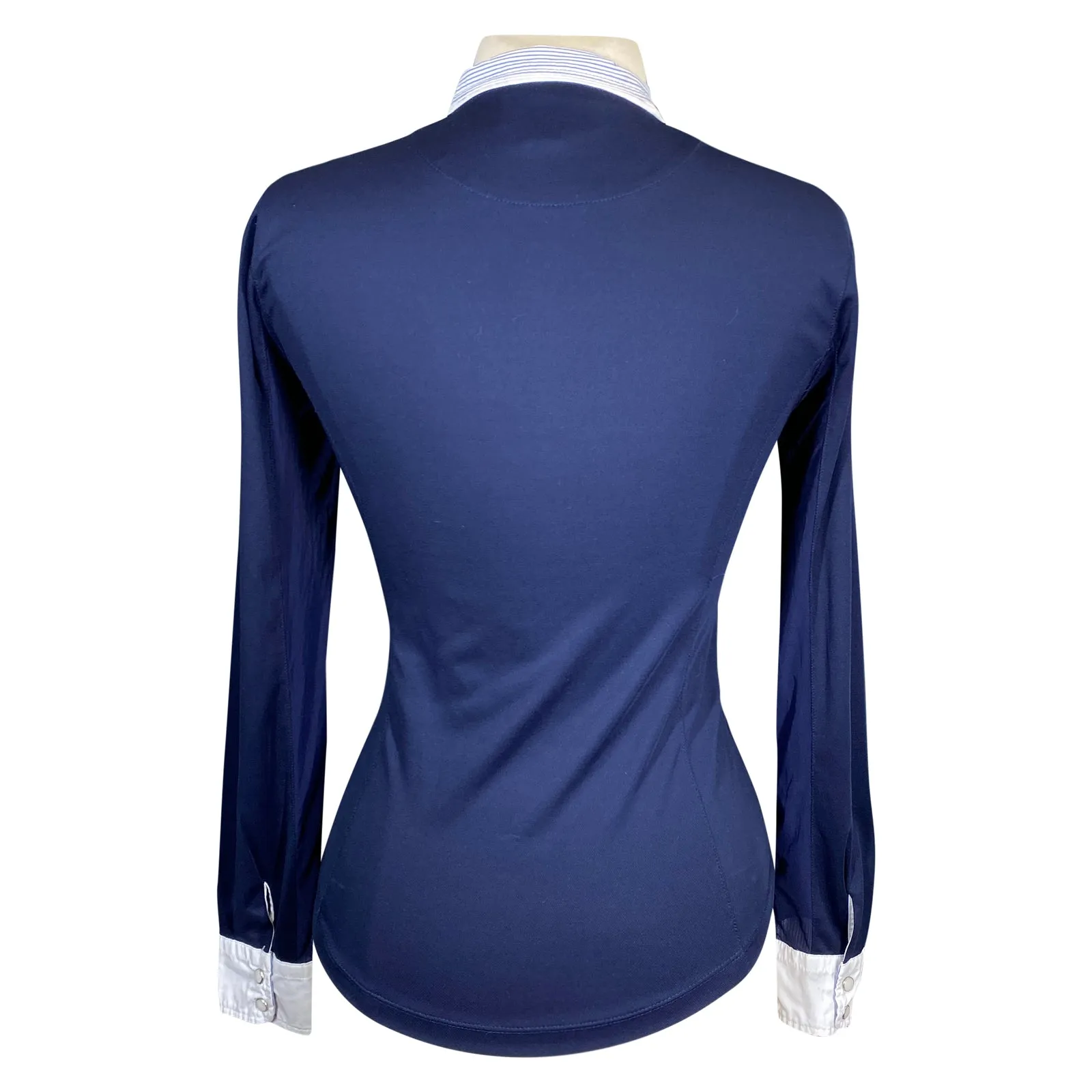 Horze 'Blaire' Functional Show Shirt in Navy - Women's US 4