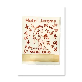 Hotel Jerome Matchbook