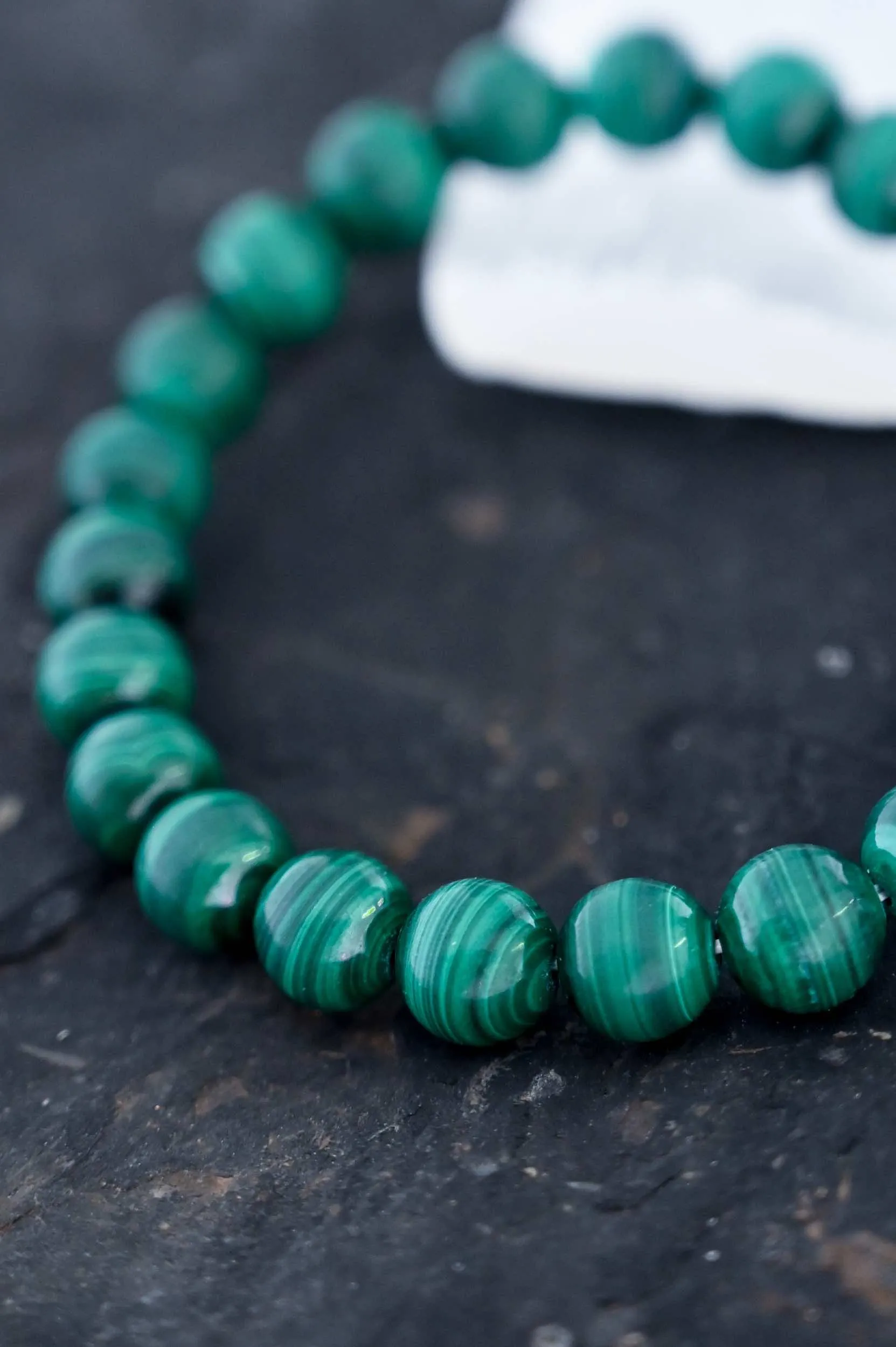 I Am Transforming Malachite Bracelet