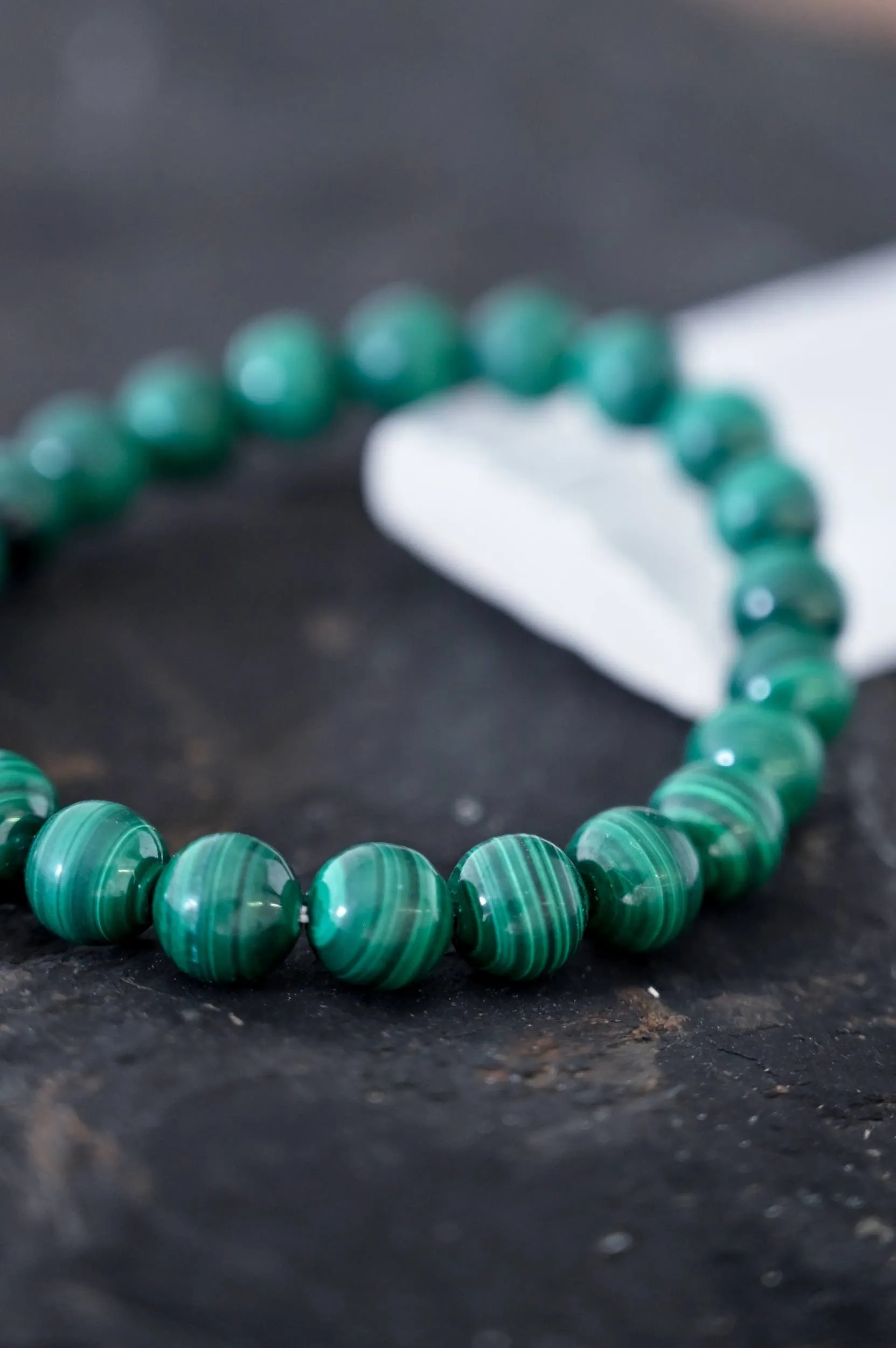 I Am Transforming Malachite Bracelet