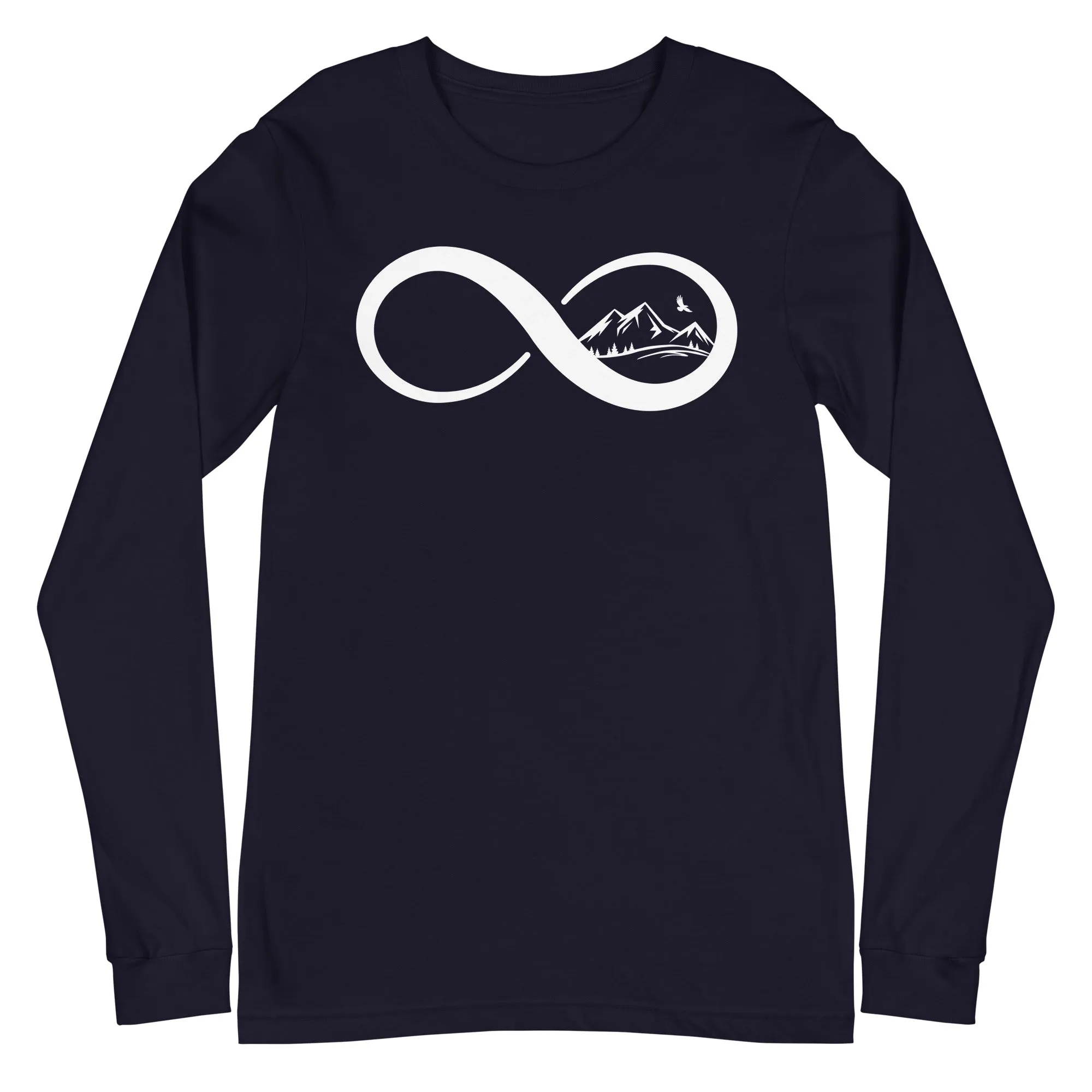 Infinity and Mountain - Longsleeve (Unisex)