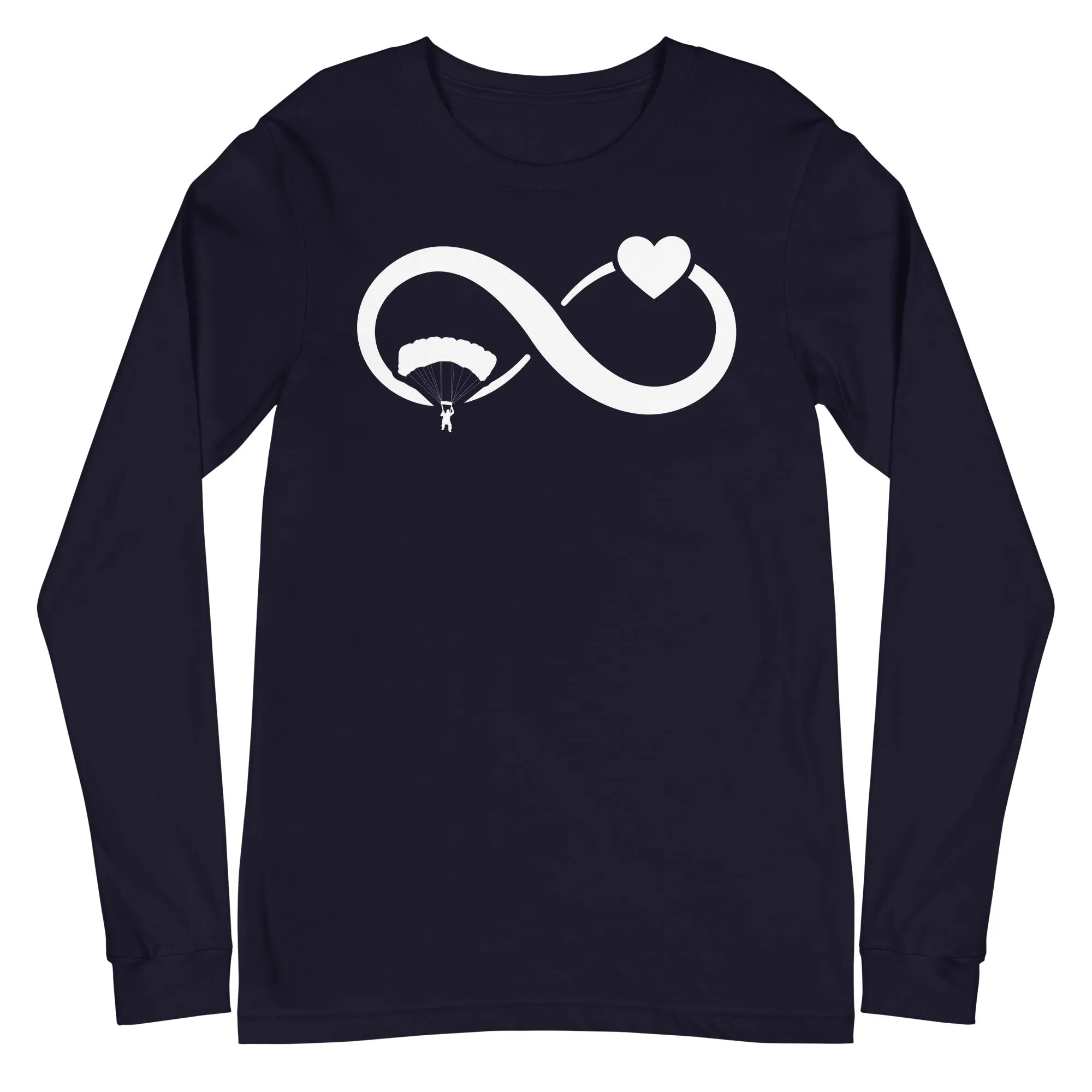 Infinity Heart and Paragliding - Longsleeve (Unisex)