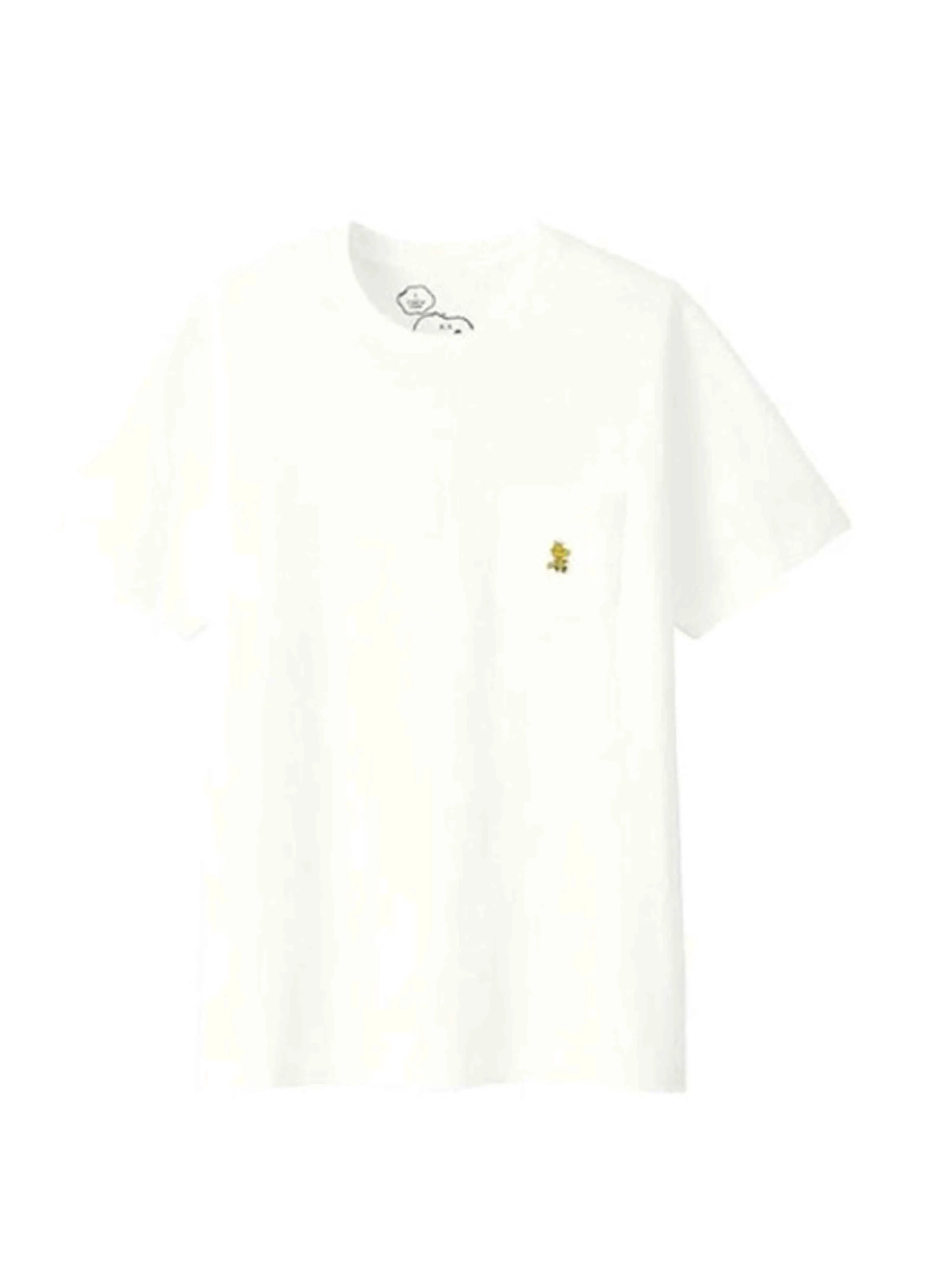 KAWS x Uniqlo x Peanuts Woodstock Pocket Tee White (Japanese Sizing)