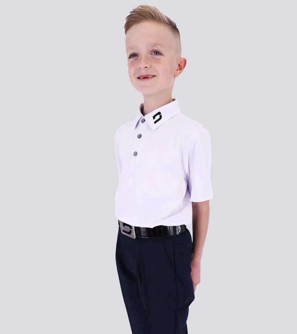 KIDS TOUR POLO SOFT WHITE