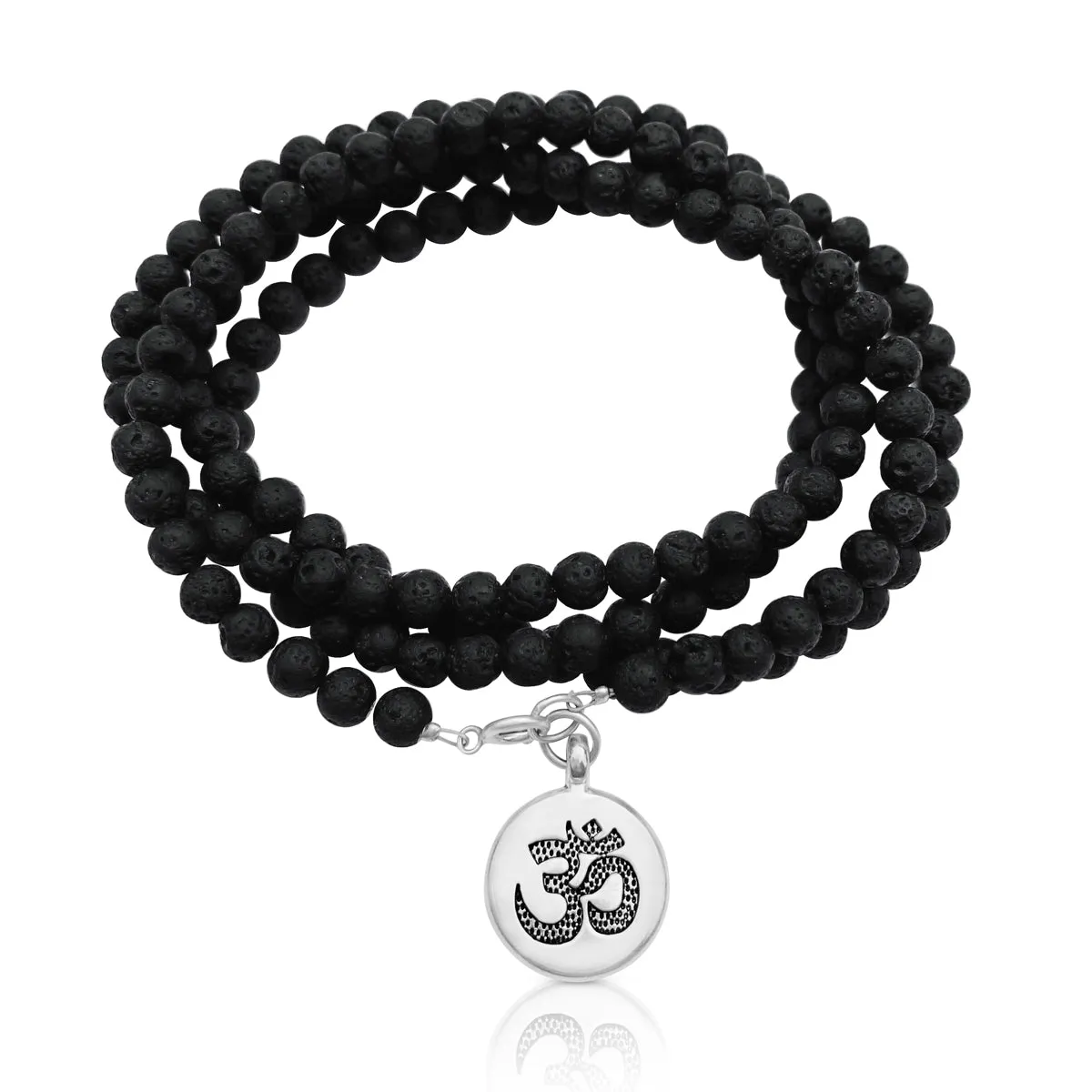 Lava Wrap Bracelet with Ohm to Help Dissipating Anger